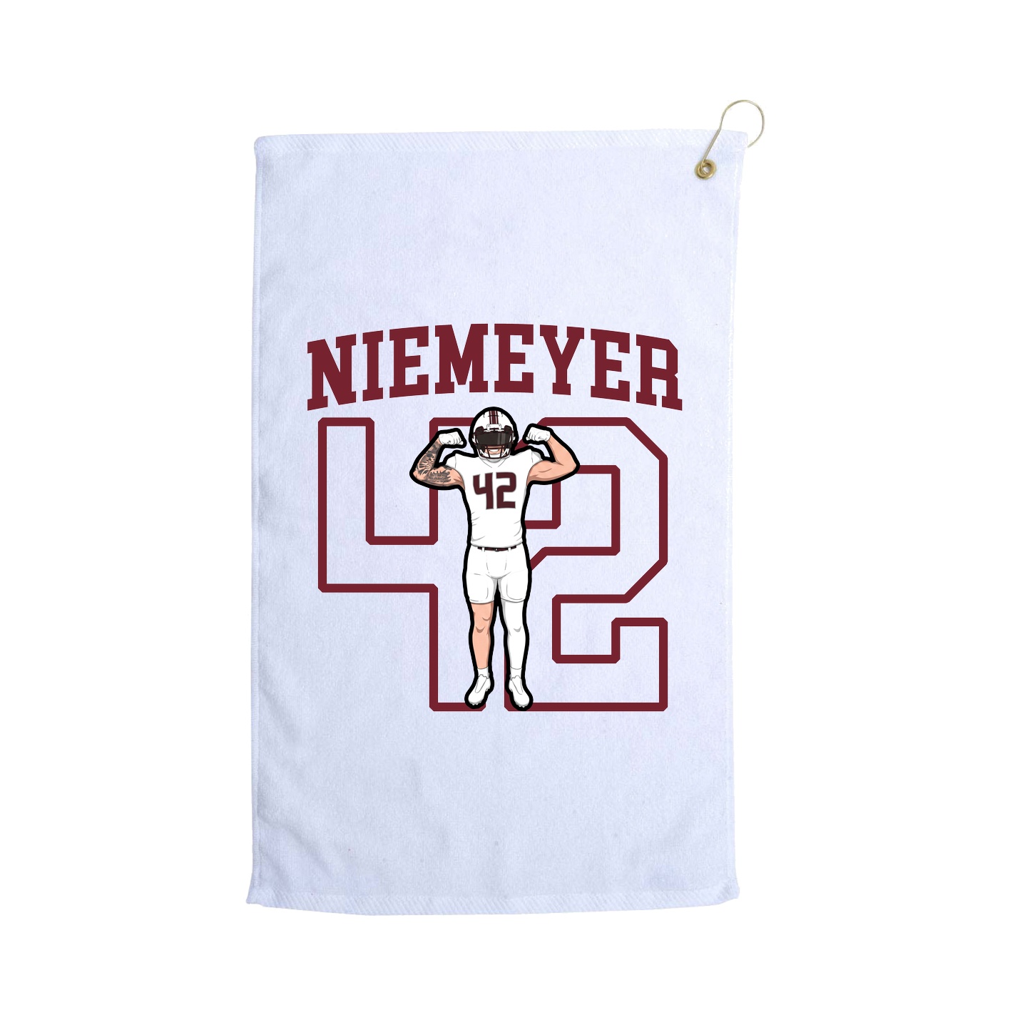 Golf Towel — Shirsey in White