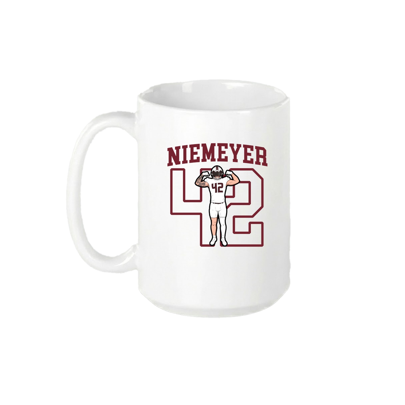 15oz Coffee Mug — Shirsey in White