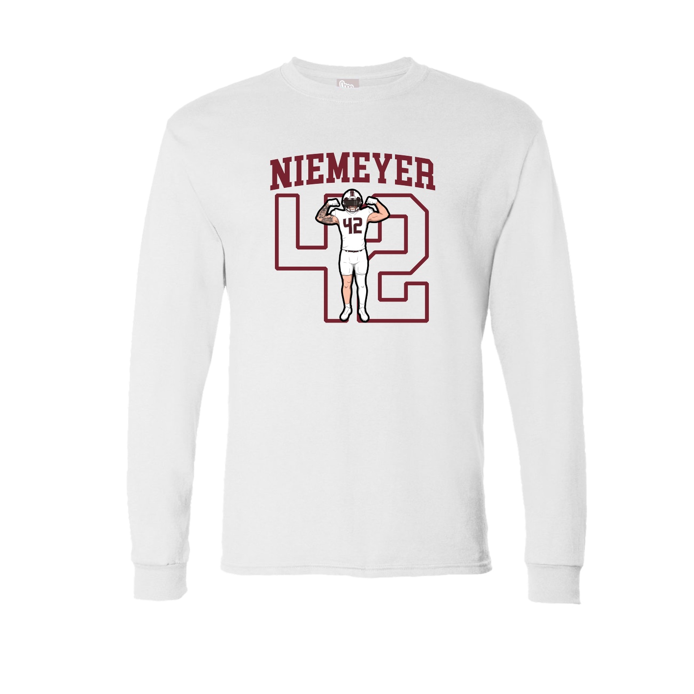 Long Sleeve Tee — Shirsey in White