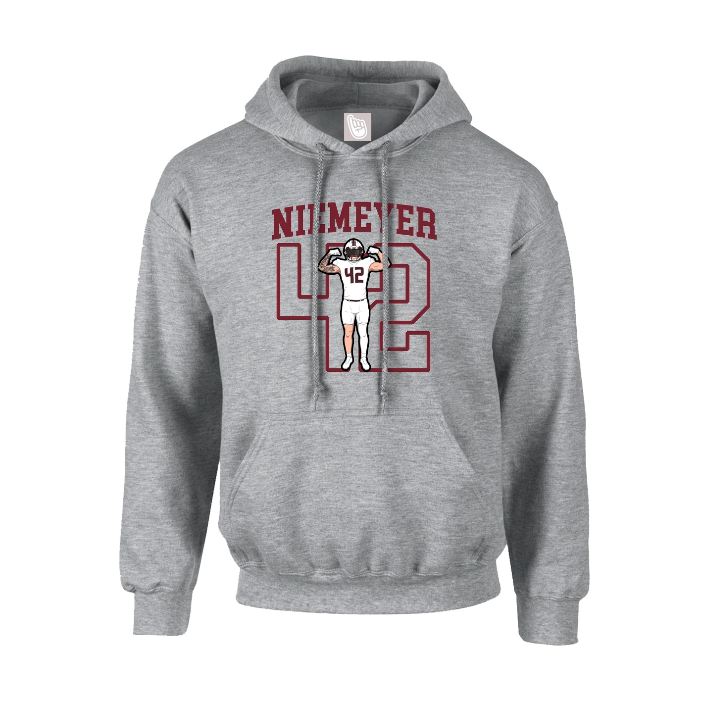 Youth Hoodie — Shirsey in Grey