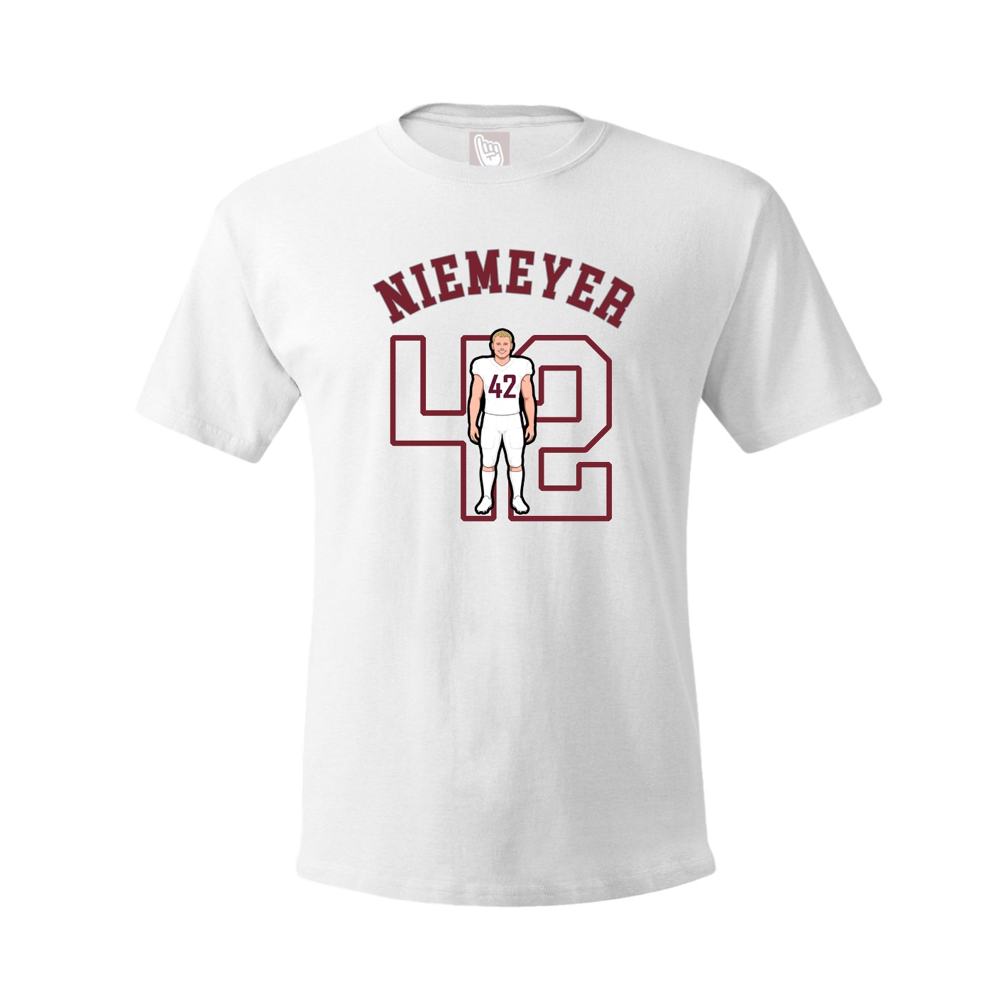 Tee — Shirsey Arch in White