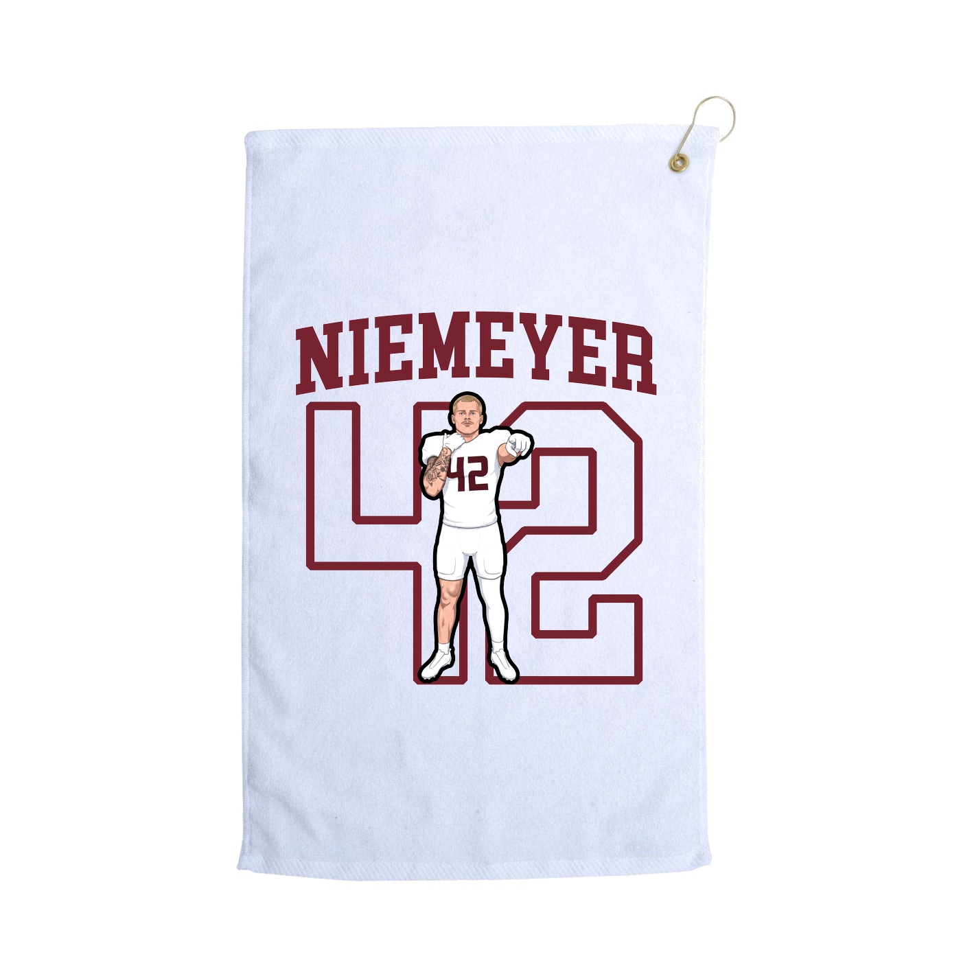 Golf Towel — Shirsey in White