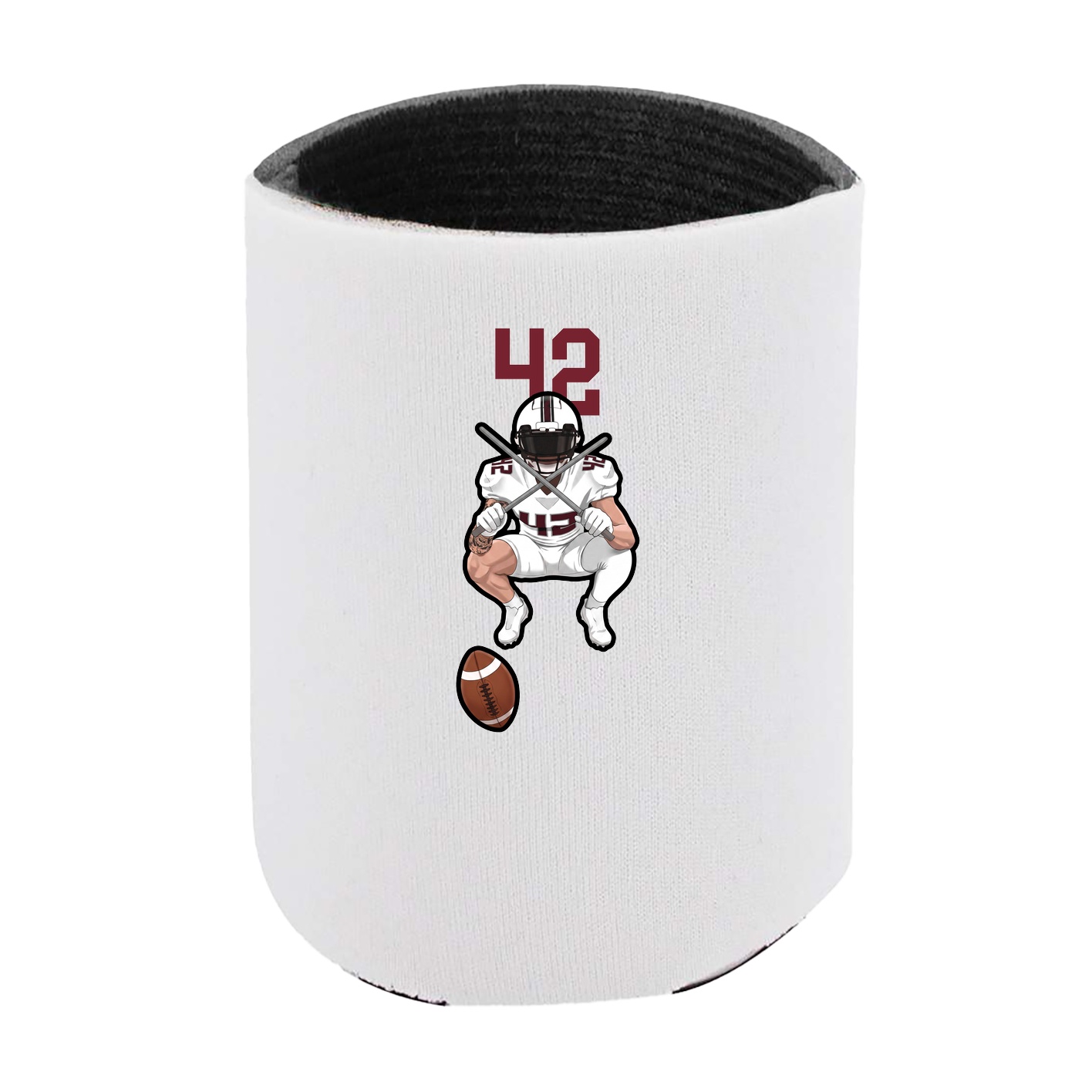 Can Holder — Number Top in White