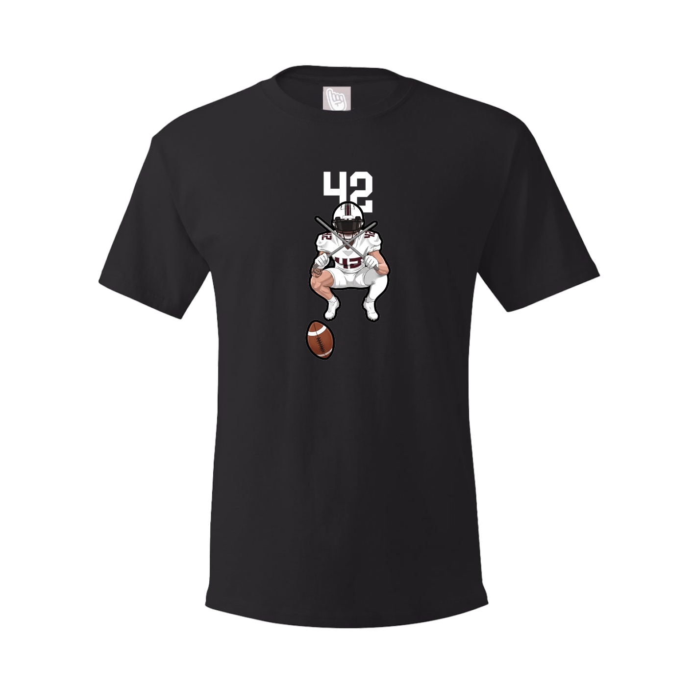Tee — Number Top in Black