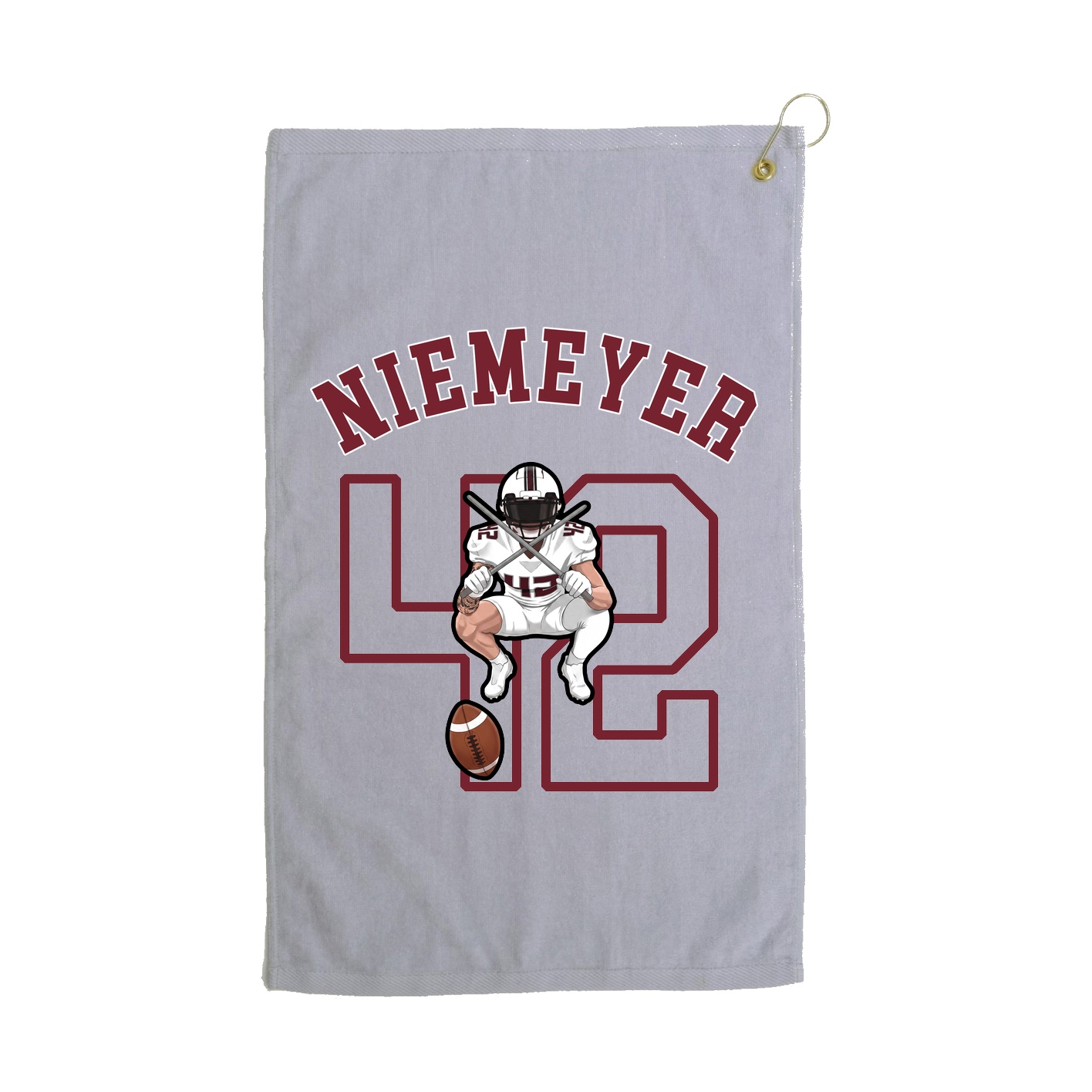 Golf Towel — Shirsey Arch in Grey