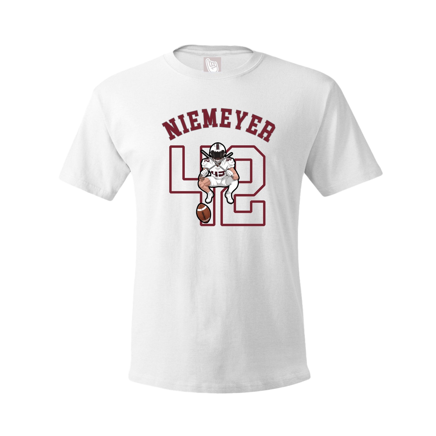 Tee — Shirsey Arch in White