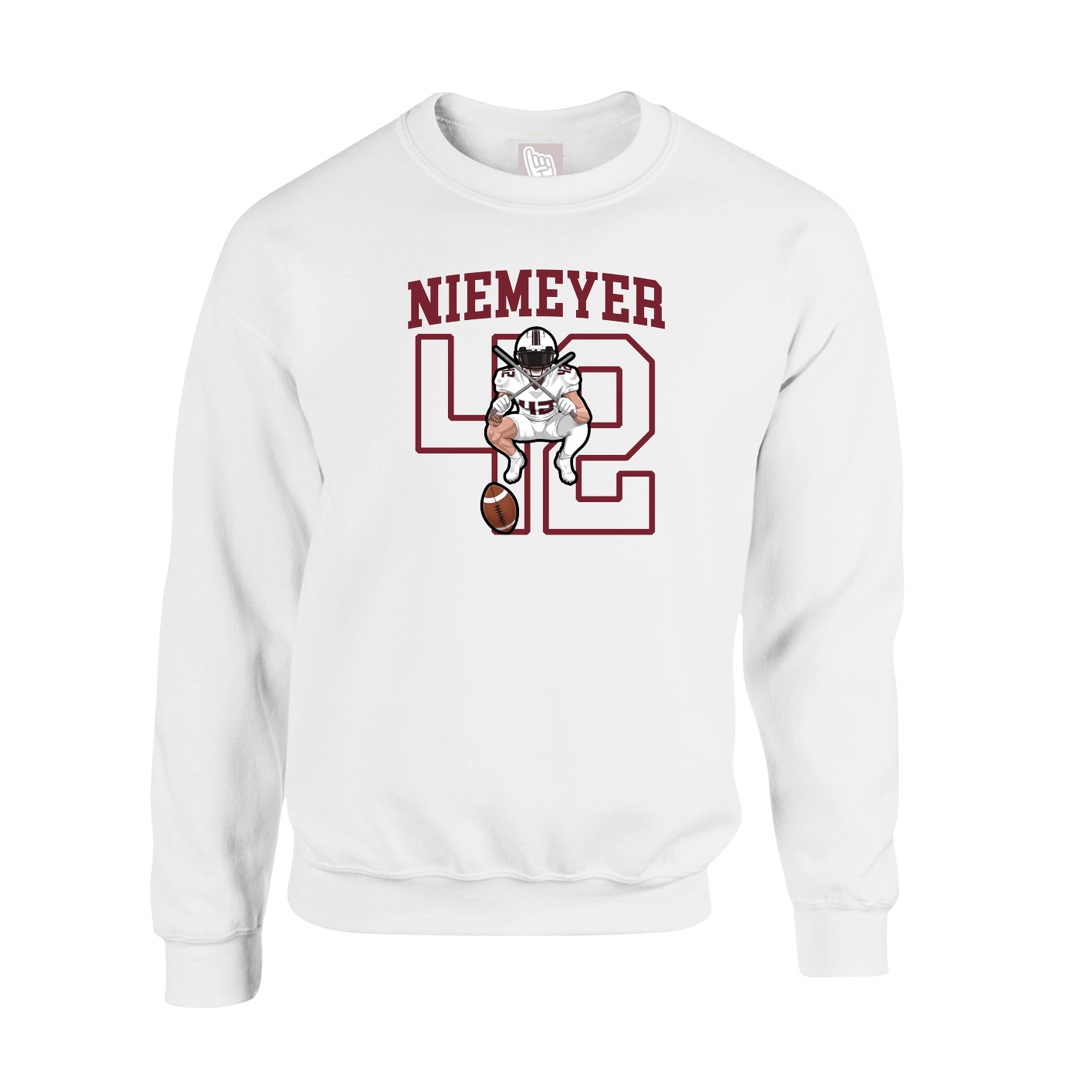 Fleece Crew — Shirsey in White