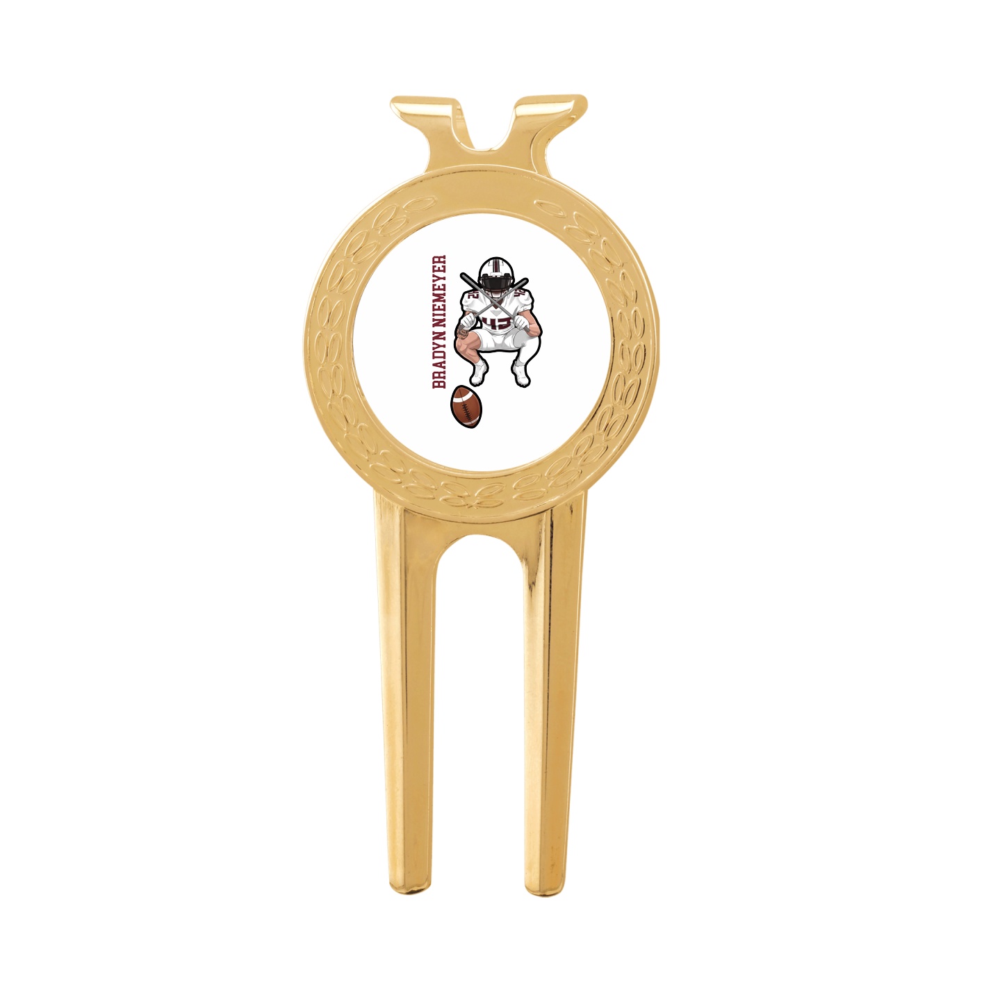 Divot Tool with Ball Marker — Name Vertical in Classic