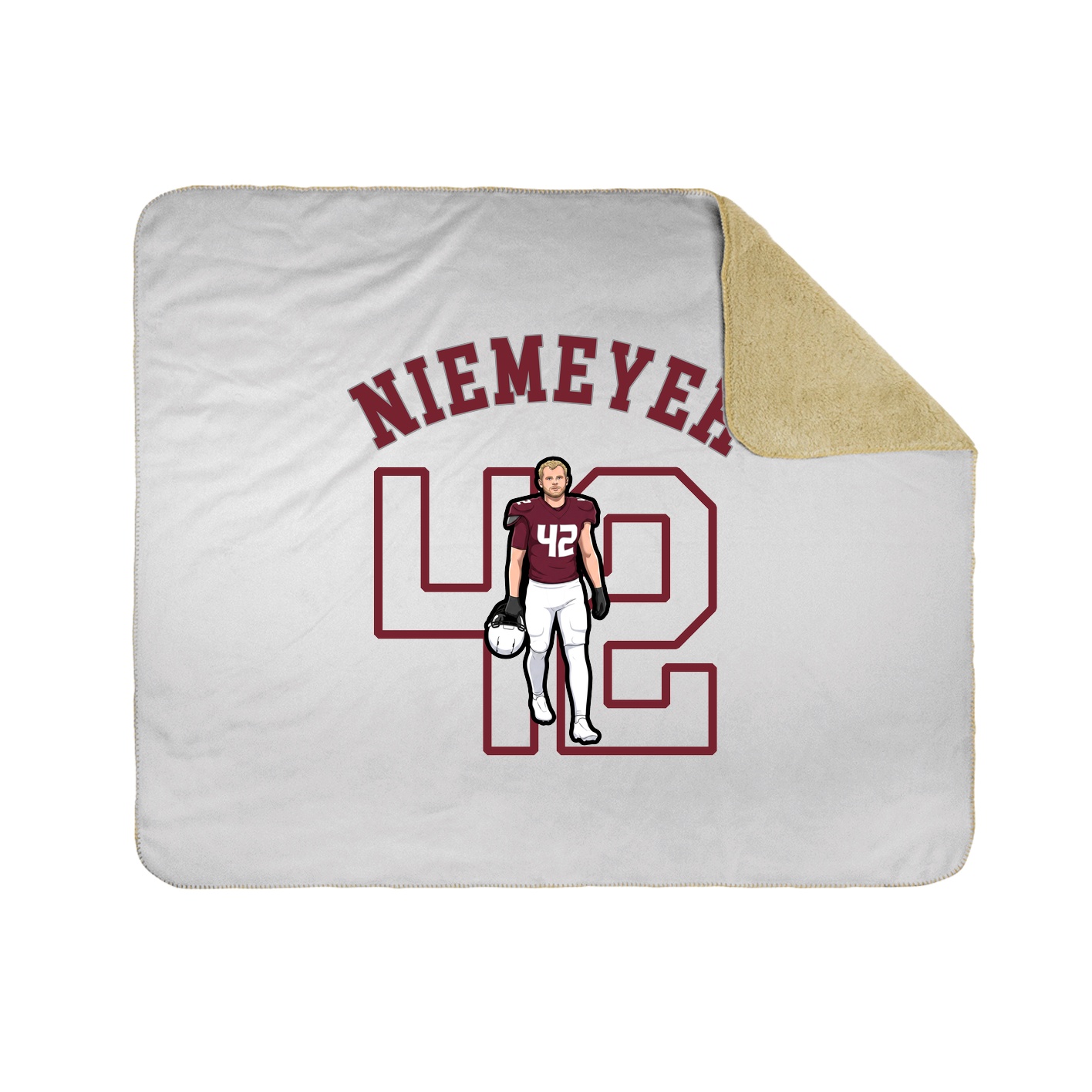 Throw Blanket — Shirsey Arch in White