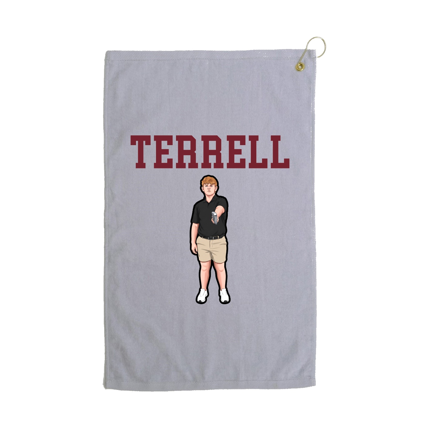 Golf Towel — Shirsey in Grey