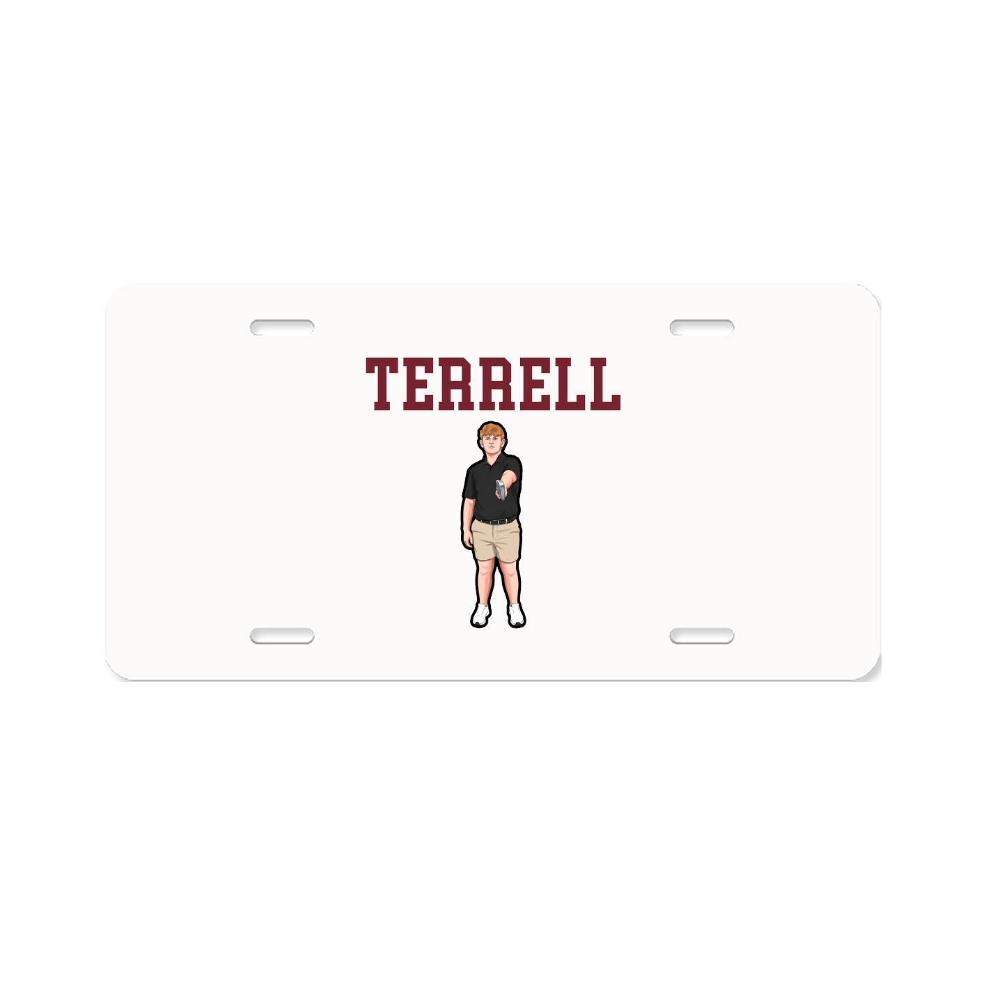 License Plate — Shirsey in Classic