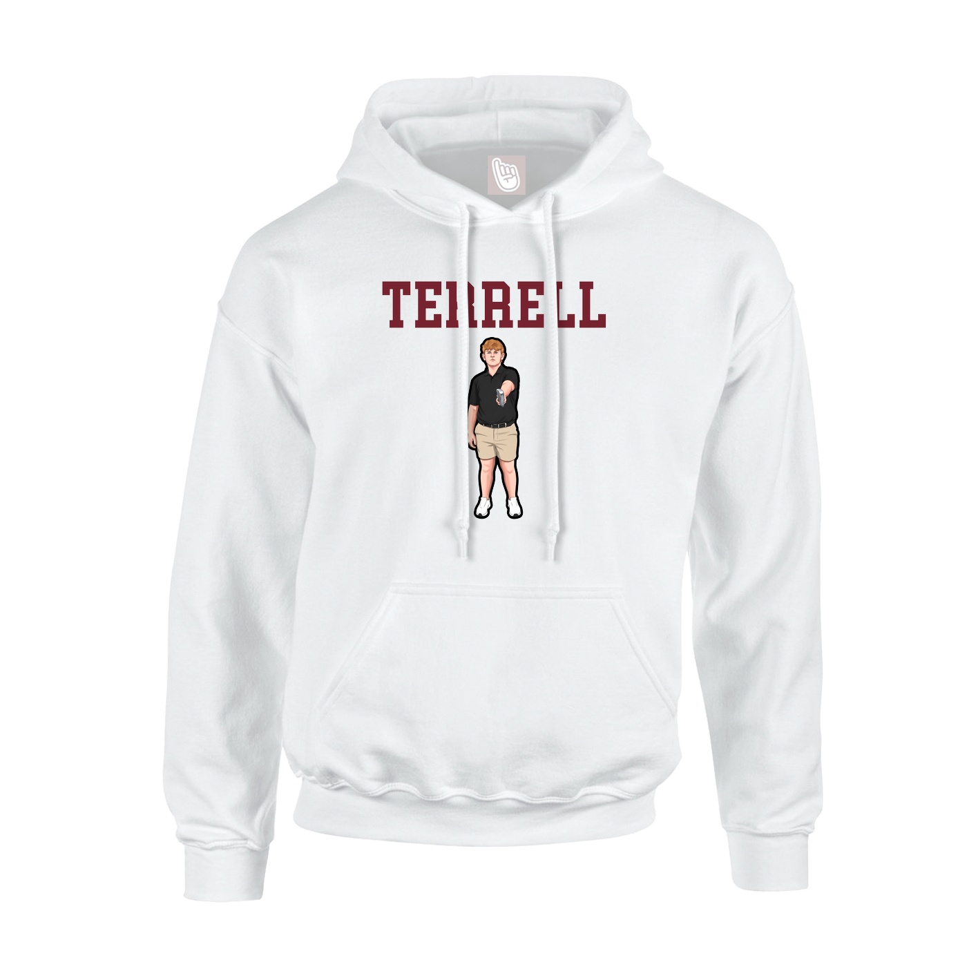 Youth Hoodie — Shirsey in White