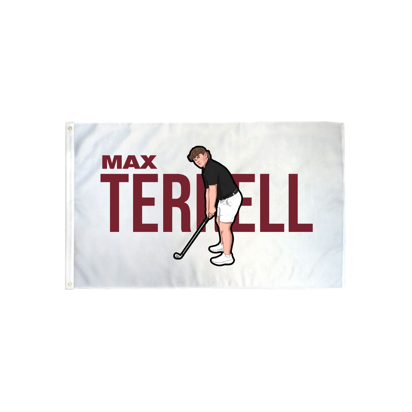 3x5 Flag — Player Name in Classic