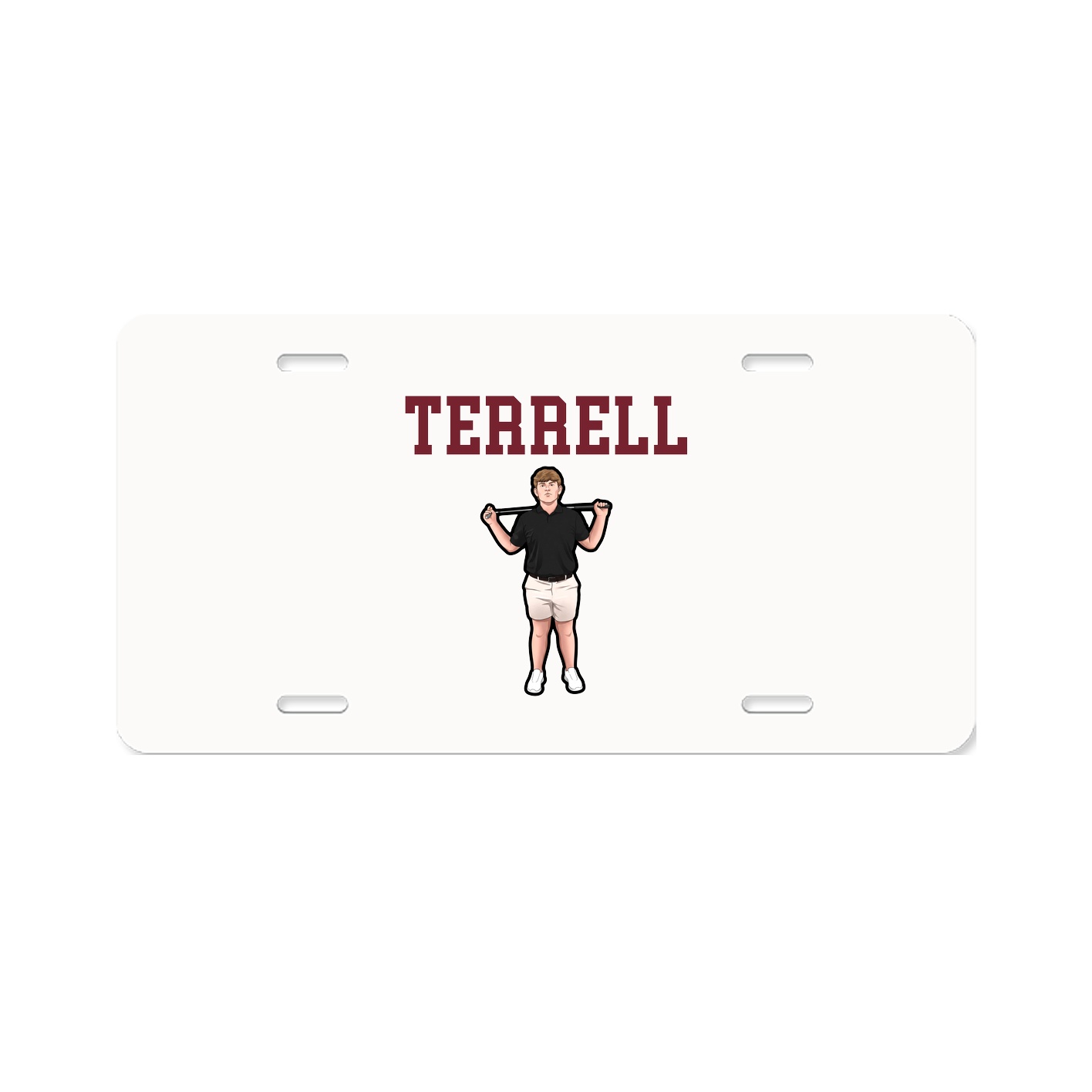 License Plate — Shirsey in Classic
