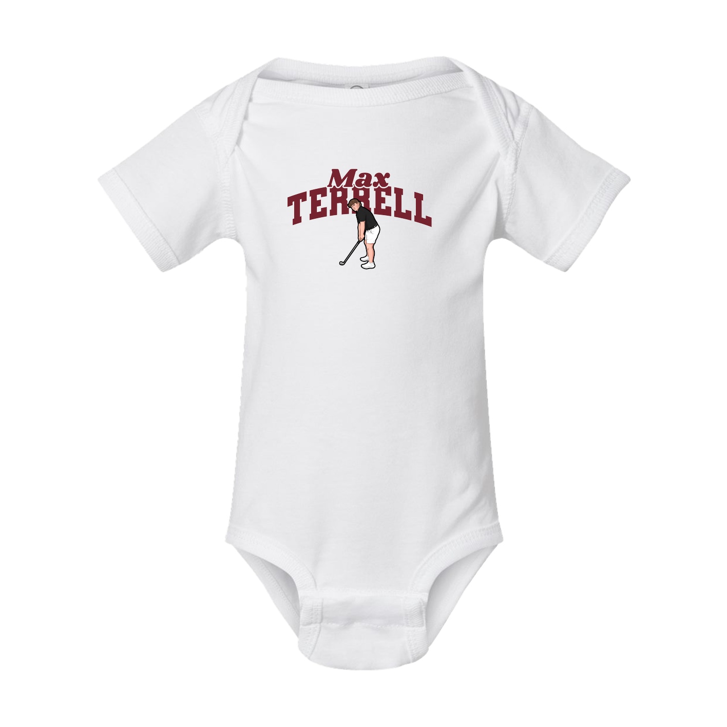 Baby Onesie — Signature Arch in White