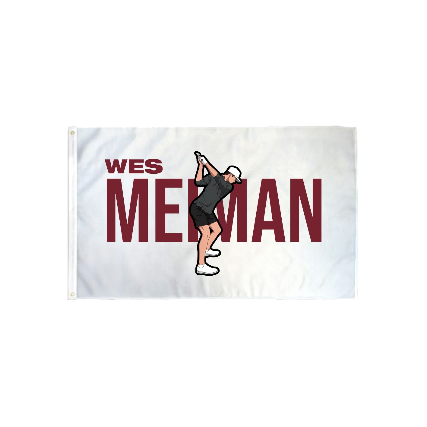 3x5 Flag — Player Name in Classic