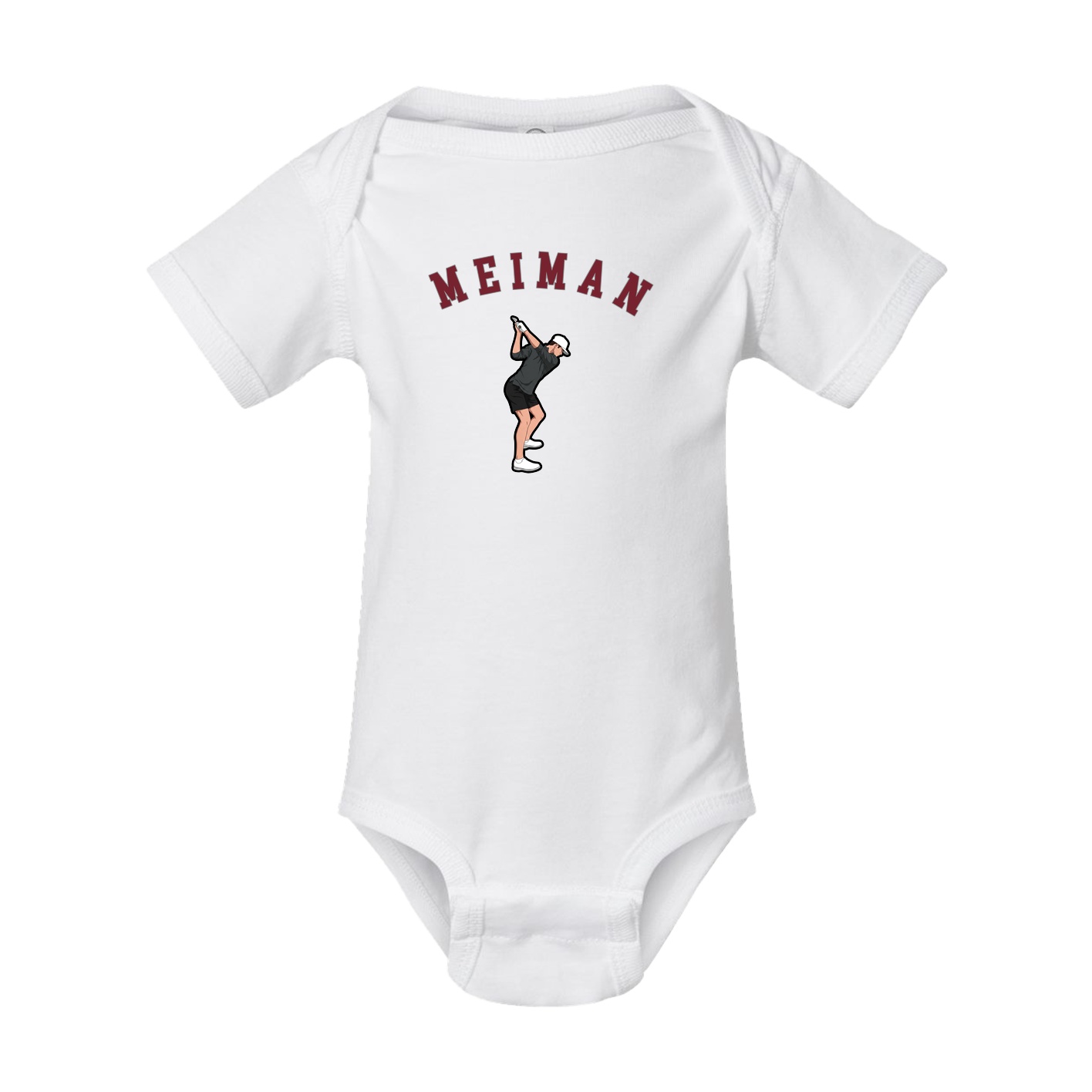 Baby Onesie — Shirsey Arch in White