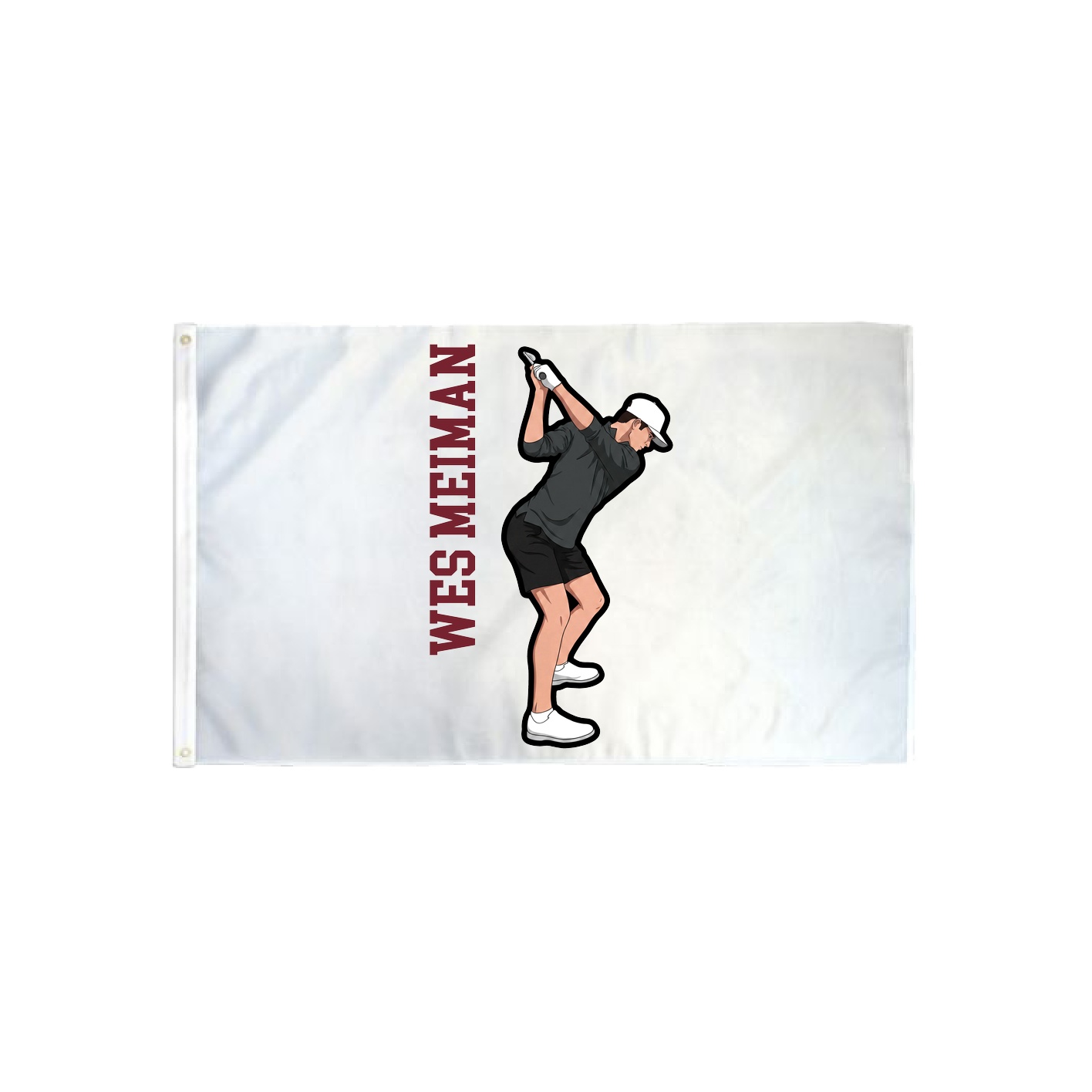 3x5 Flag — Name Vertical in Classic