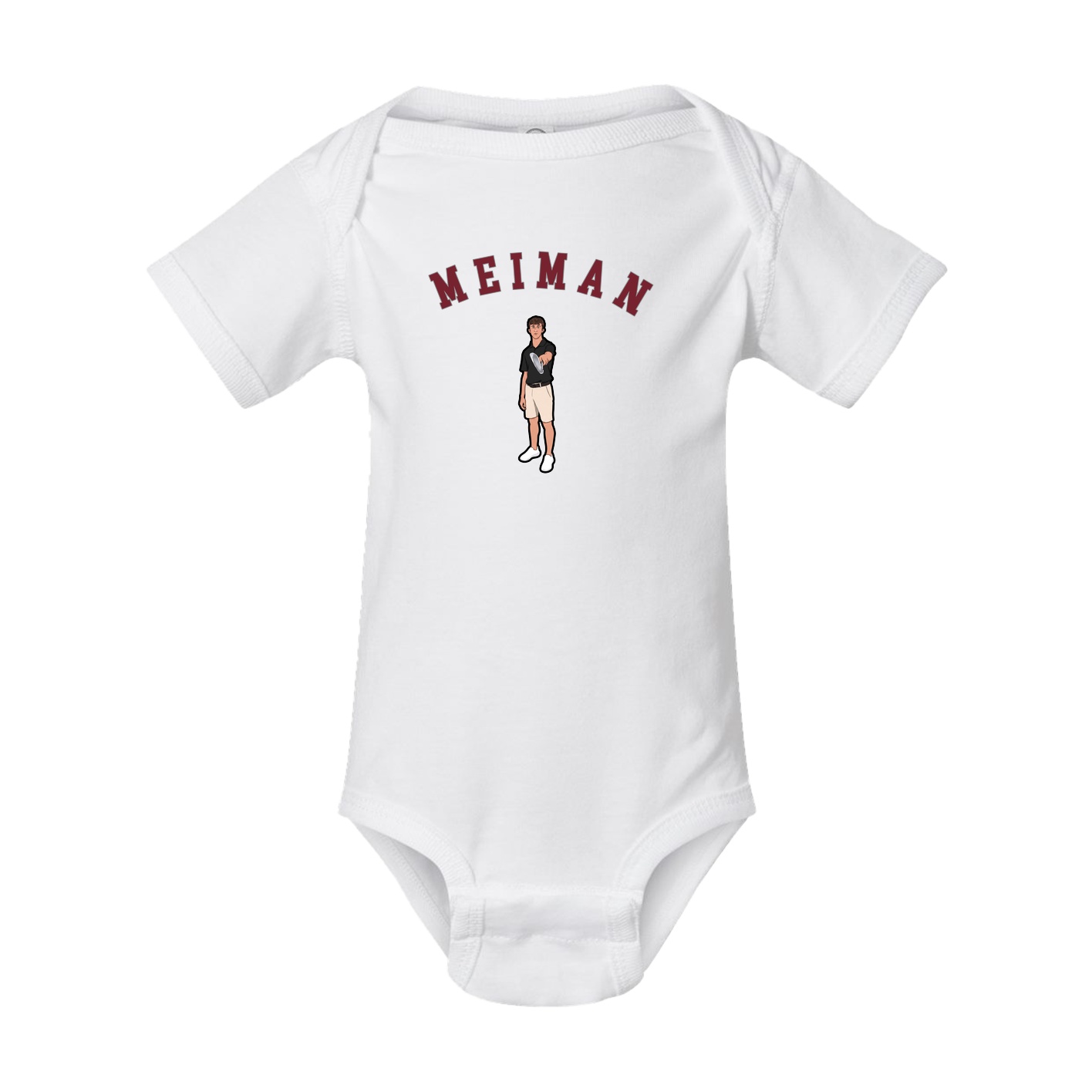 Baby Onesie — Shirsey Arch in White