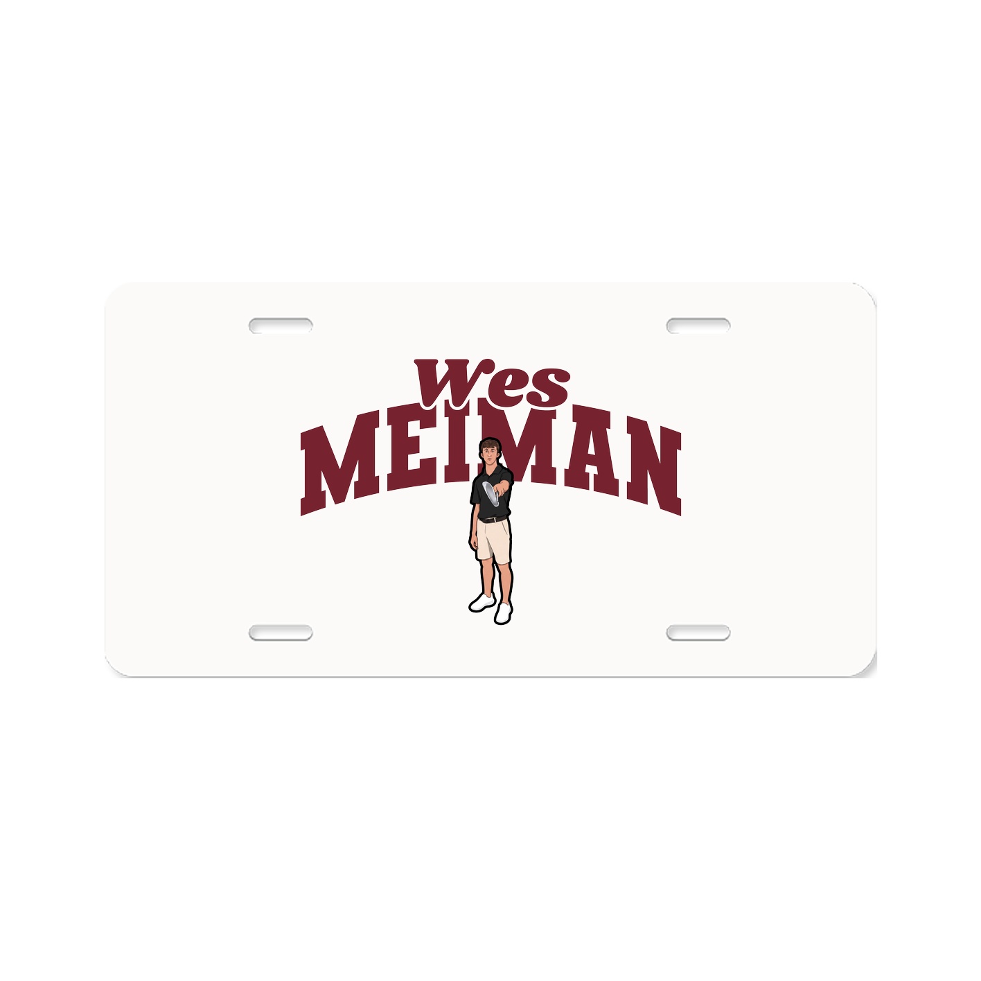 License Plate — Signature Arch in Classic