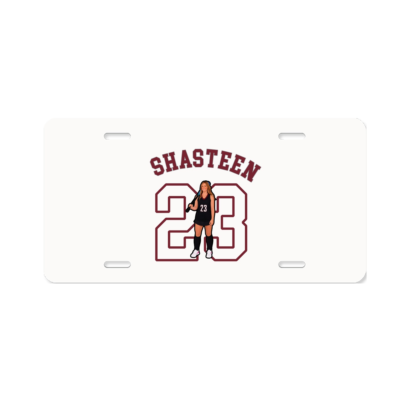 License Plate — Shirsey Arch in Classic