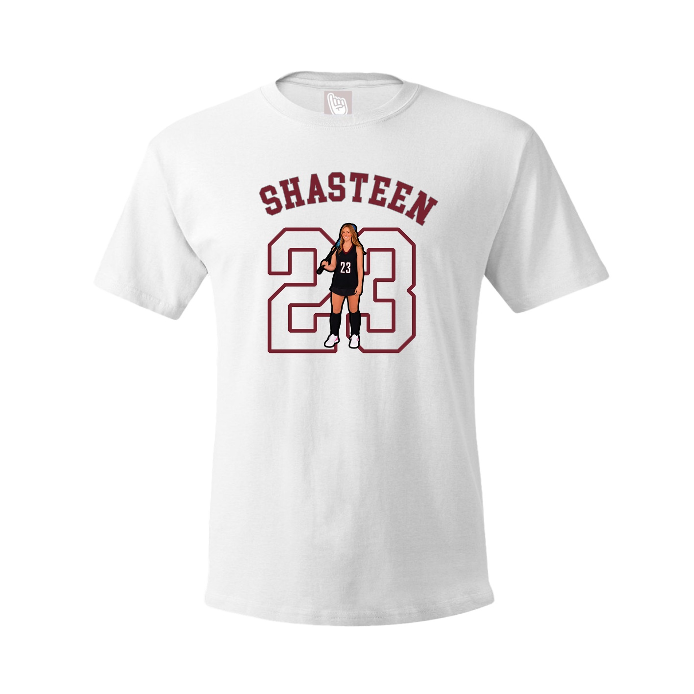 Tee — Shirsey Arch in White