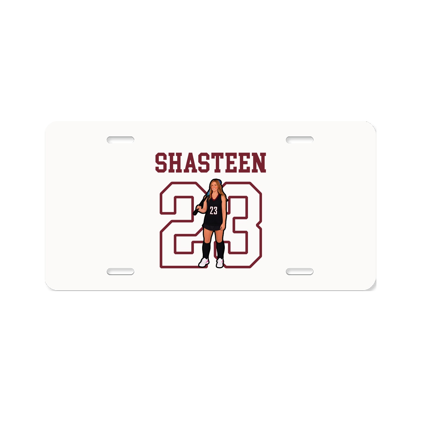 License Plate — Shirsey in Classic