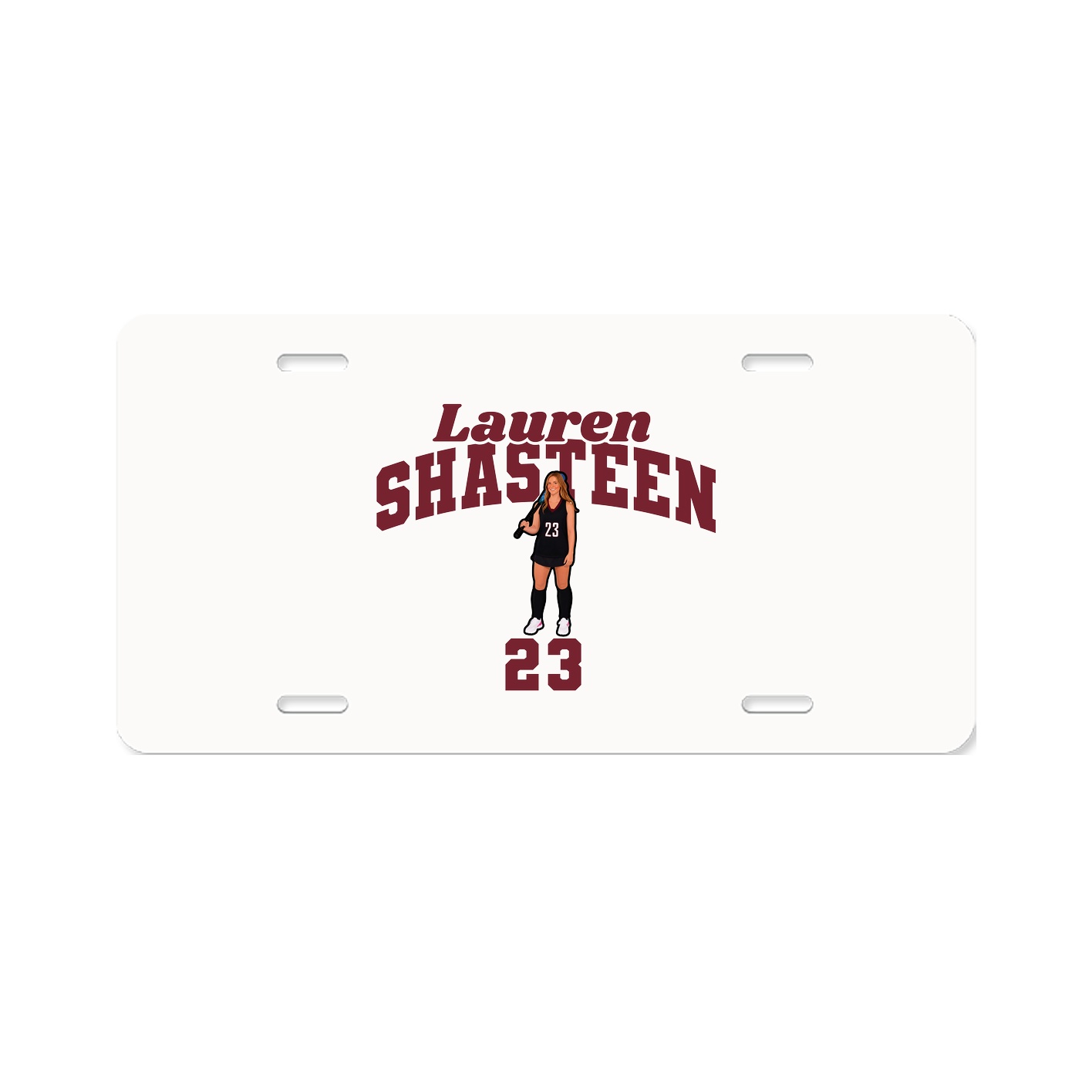 License Plate — Signature Arch in Classic