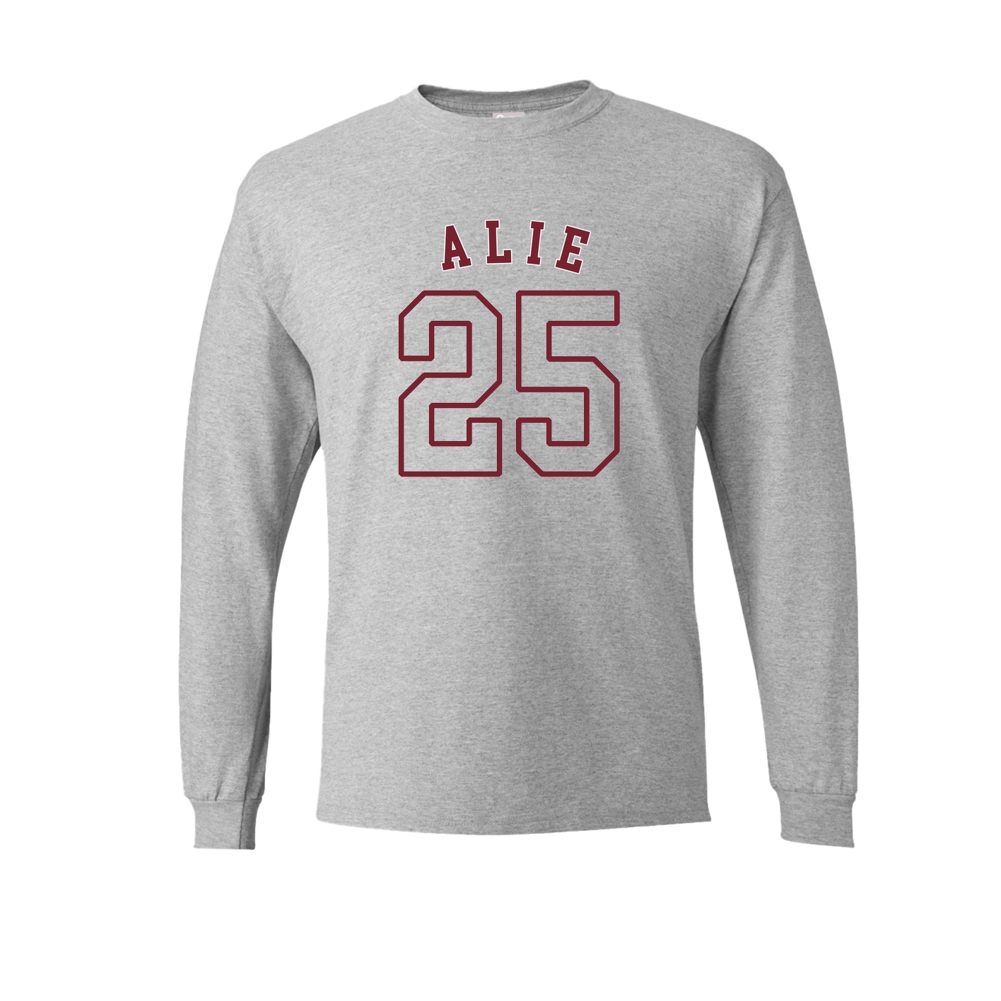 Long Sleeve Tee — Shirsey Arch in Grey