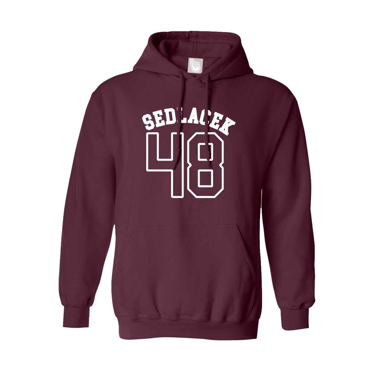 Hoodie — Shirsey Arch in Maroon