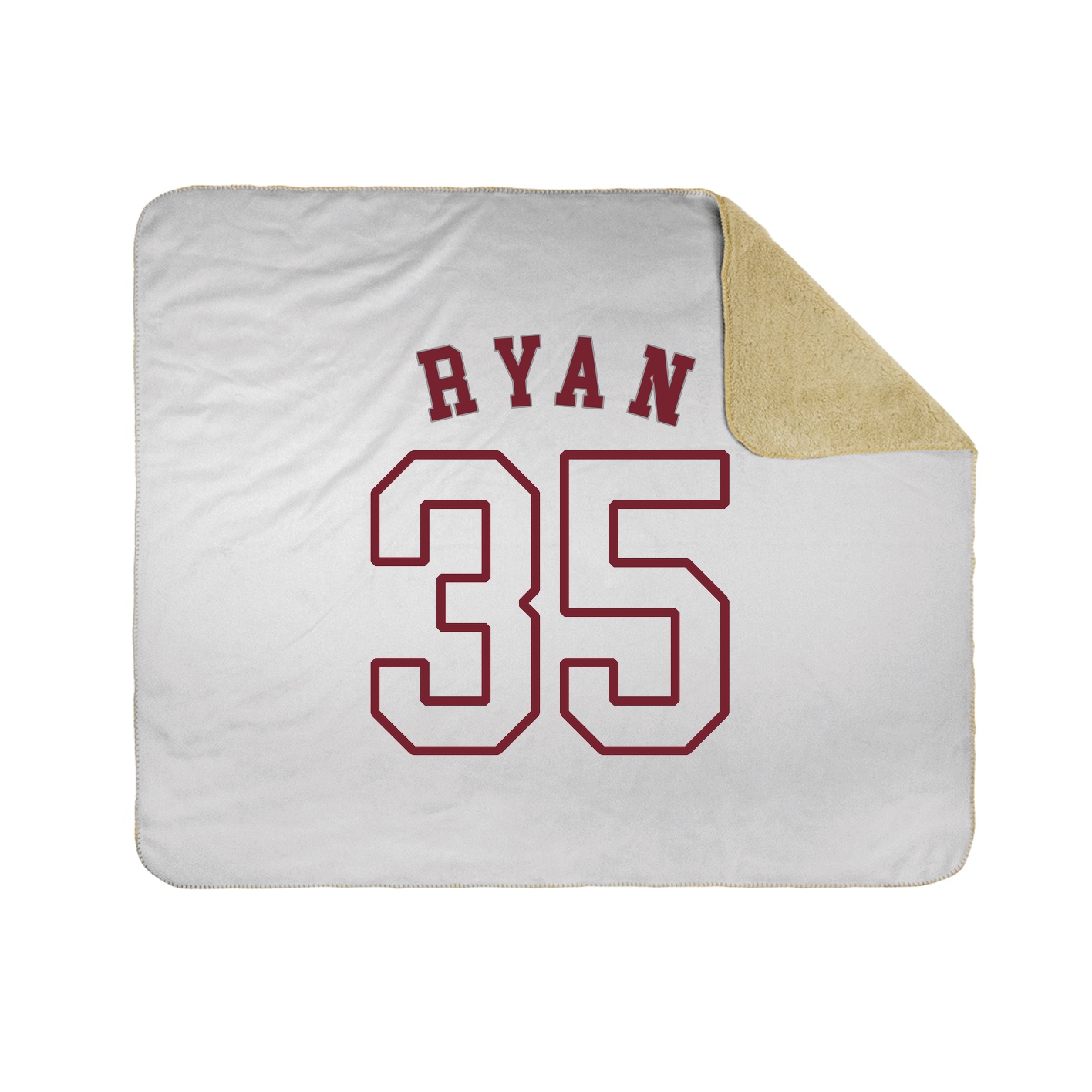 Throw Blanket — Shirsey Arch in White