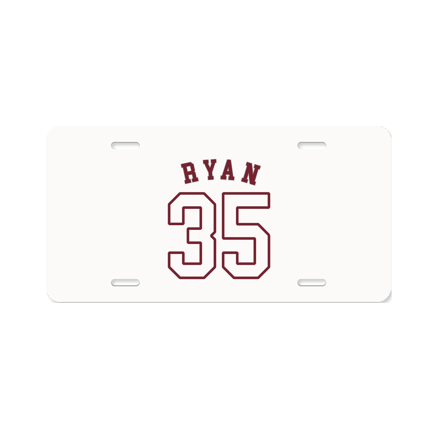 License Plate — Shirsey Arch in Classic