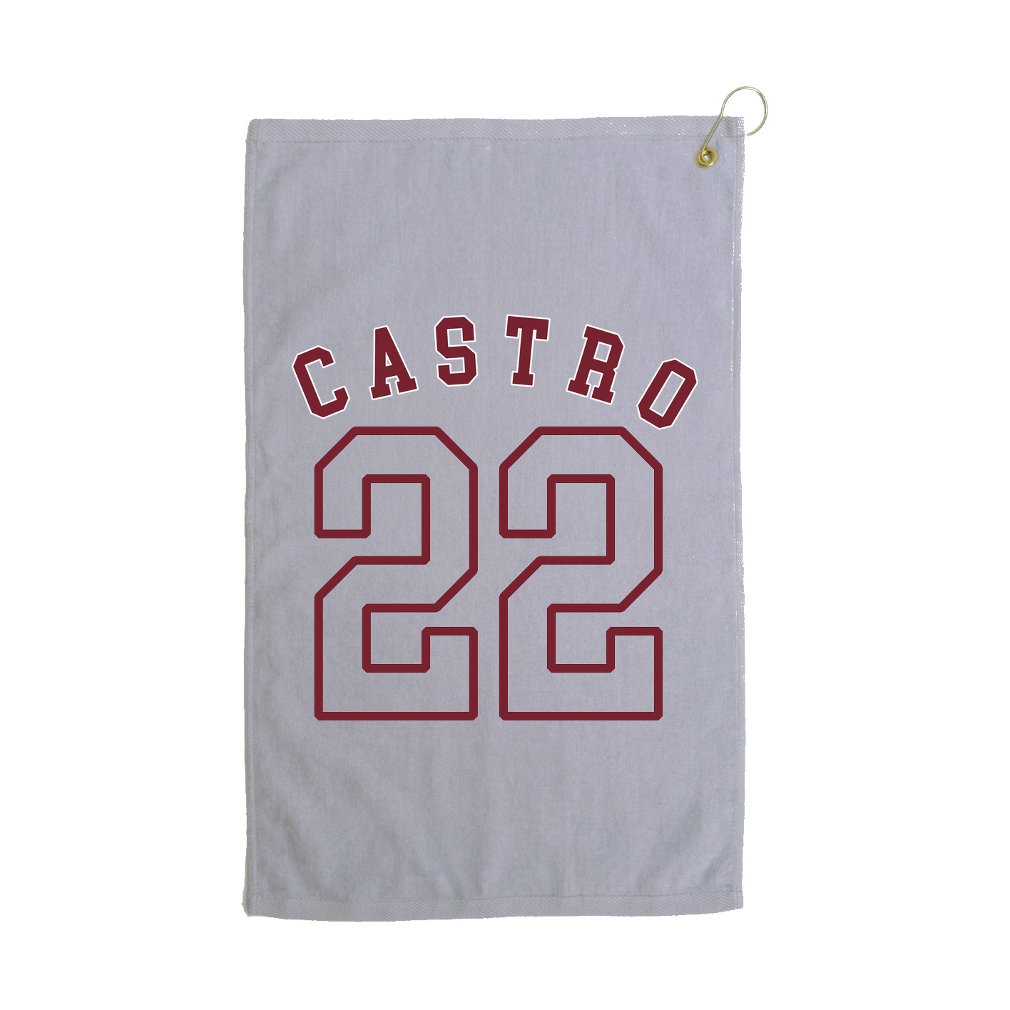 Golf Towel — Shirsey Arch in Grey