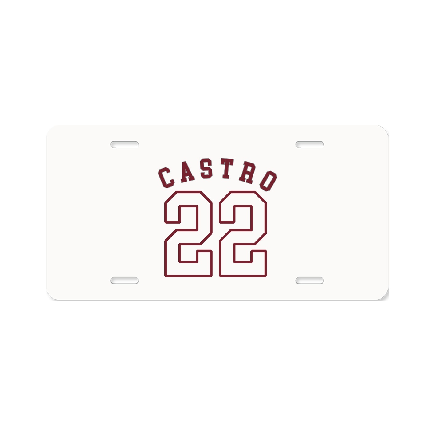 License Plate — Shirsey Arch in Classic