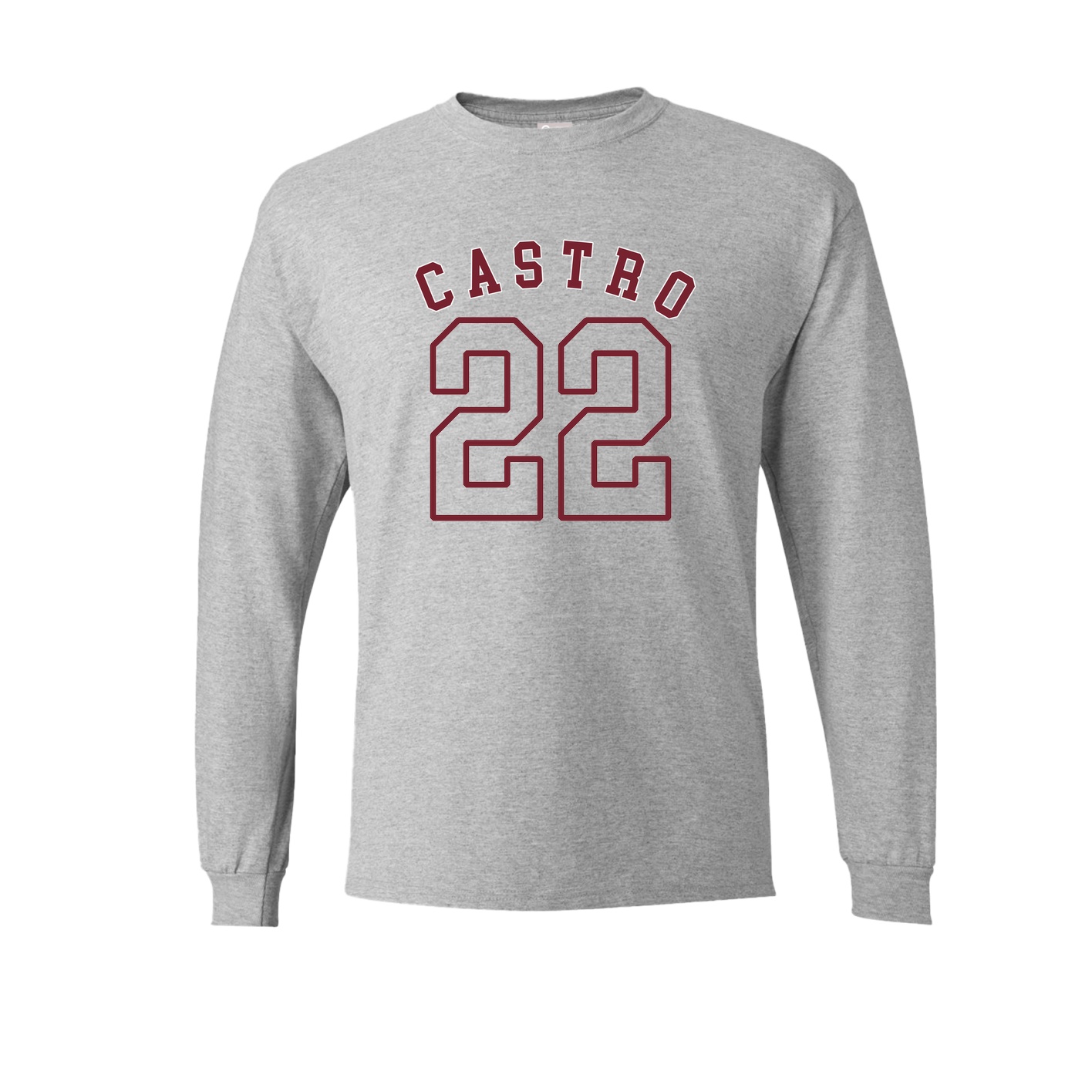 Long Sleeve Tee — Shirsey Arch in Grey
