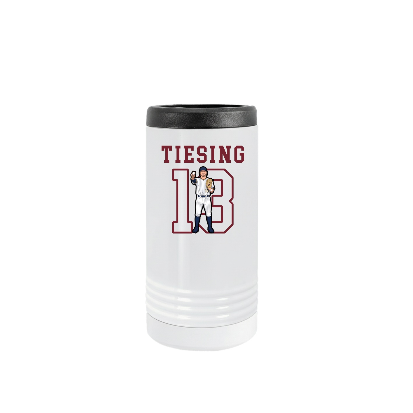 Slim Beverage Holder — Shirsey in White