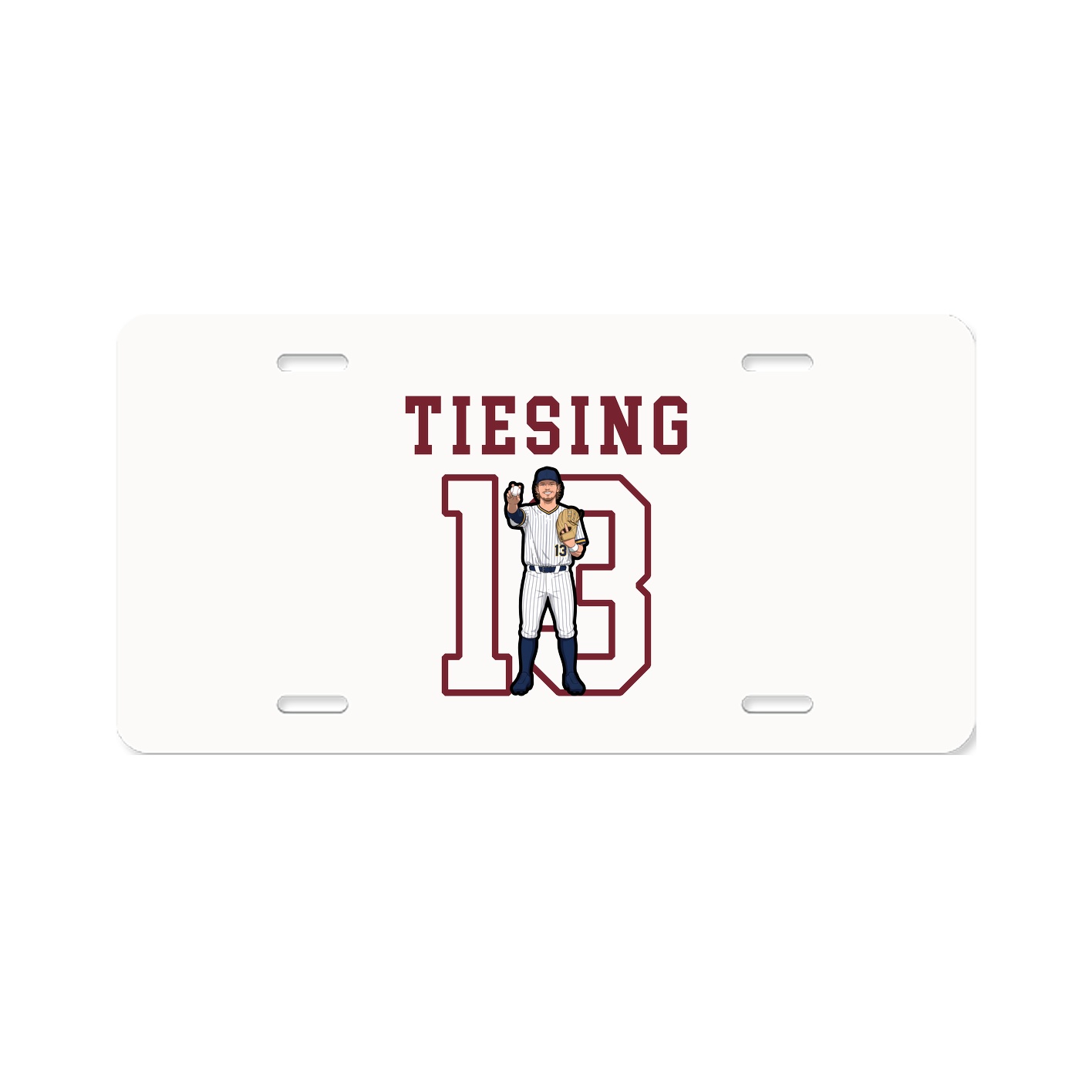 License Plate — Shirsey in Classic