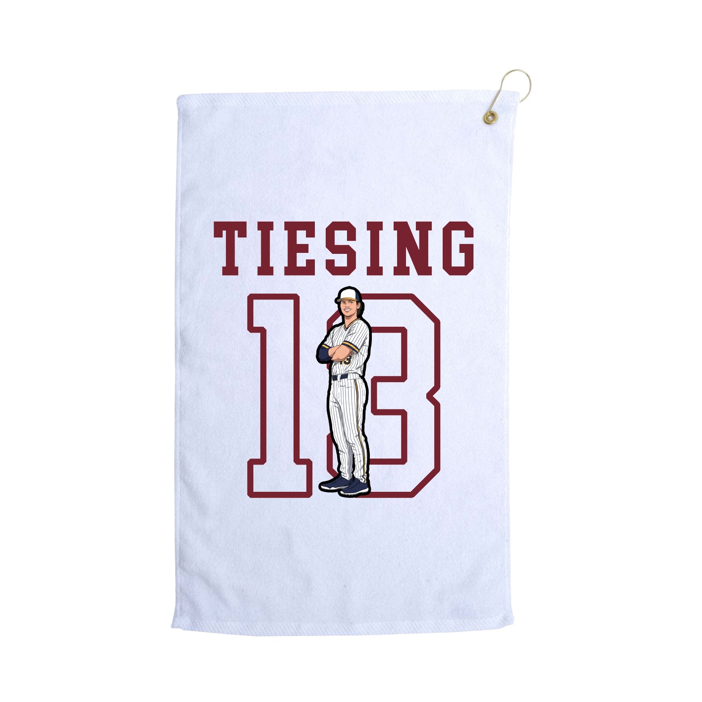 Golf Towel — Shirsey in White