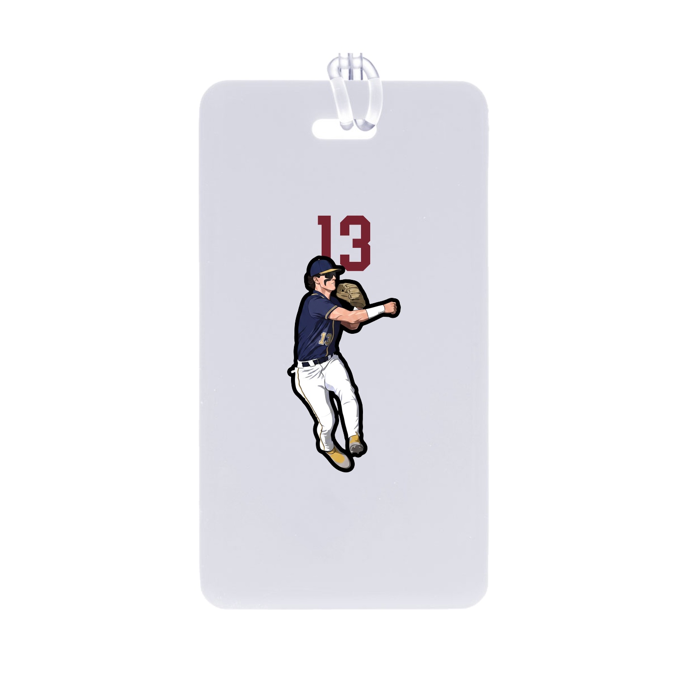 Bag Tag — Number Top in Classic