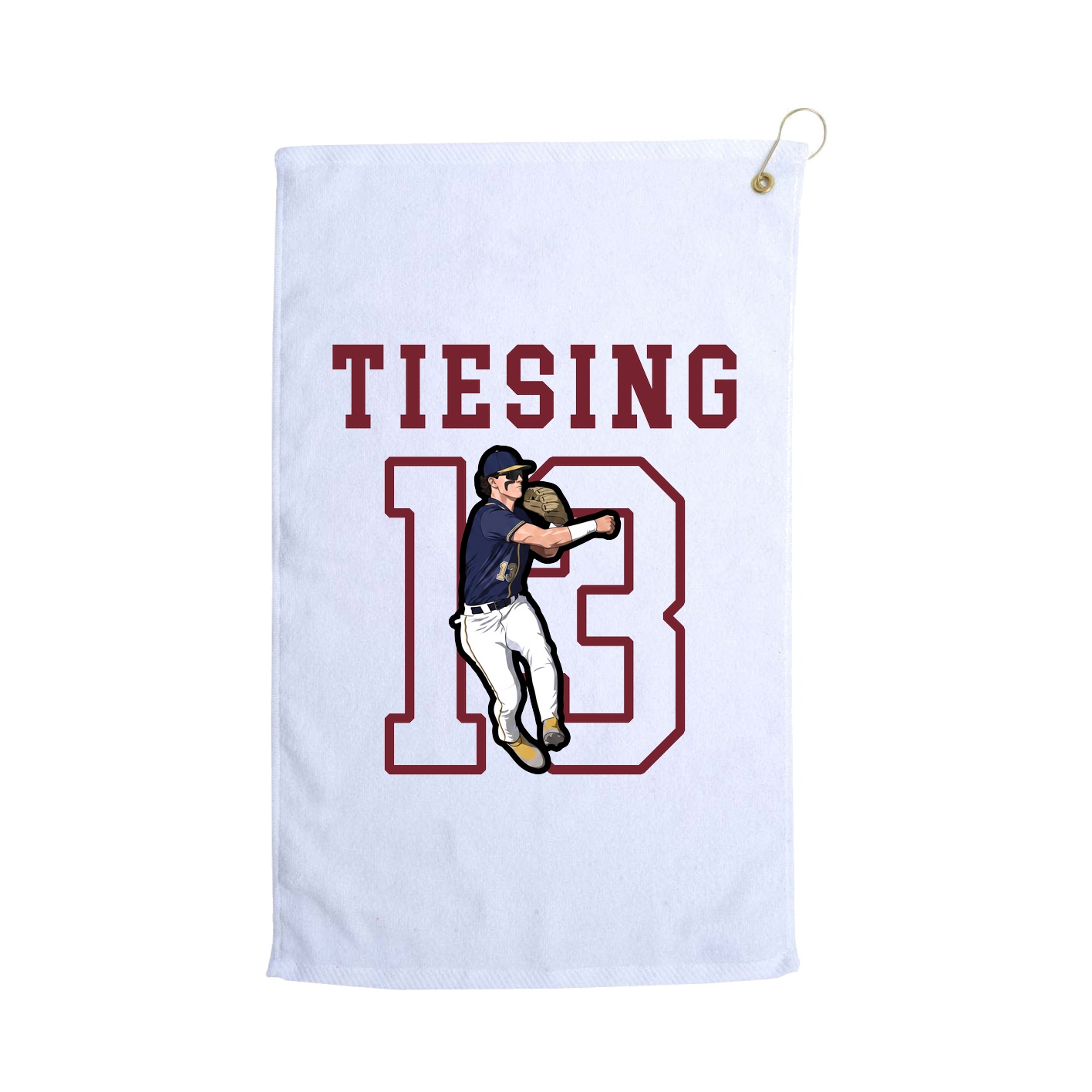 Golf Towel — Shirsey in White