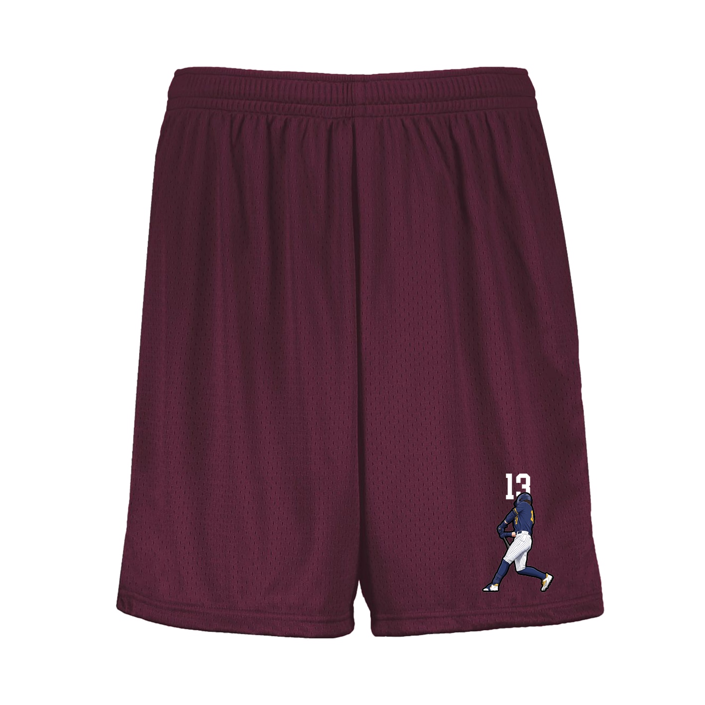 Shorts — Number Top in Maroon