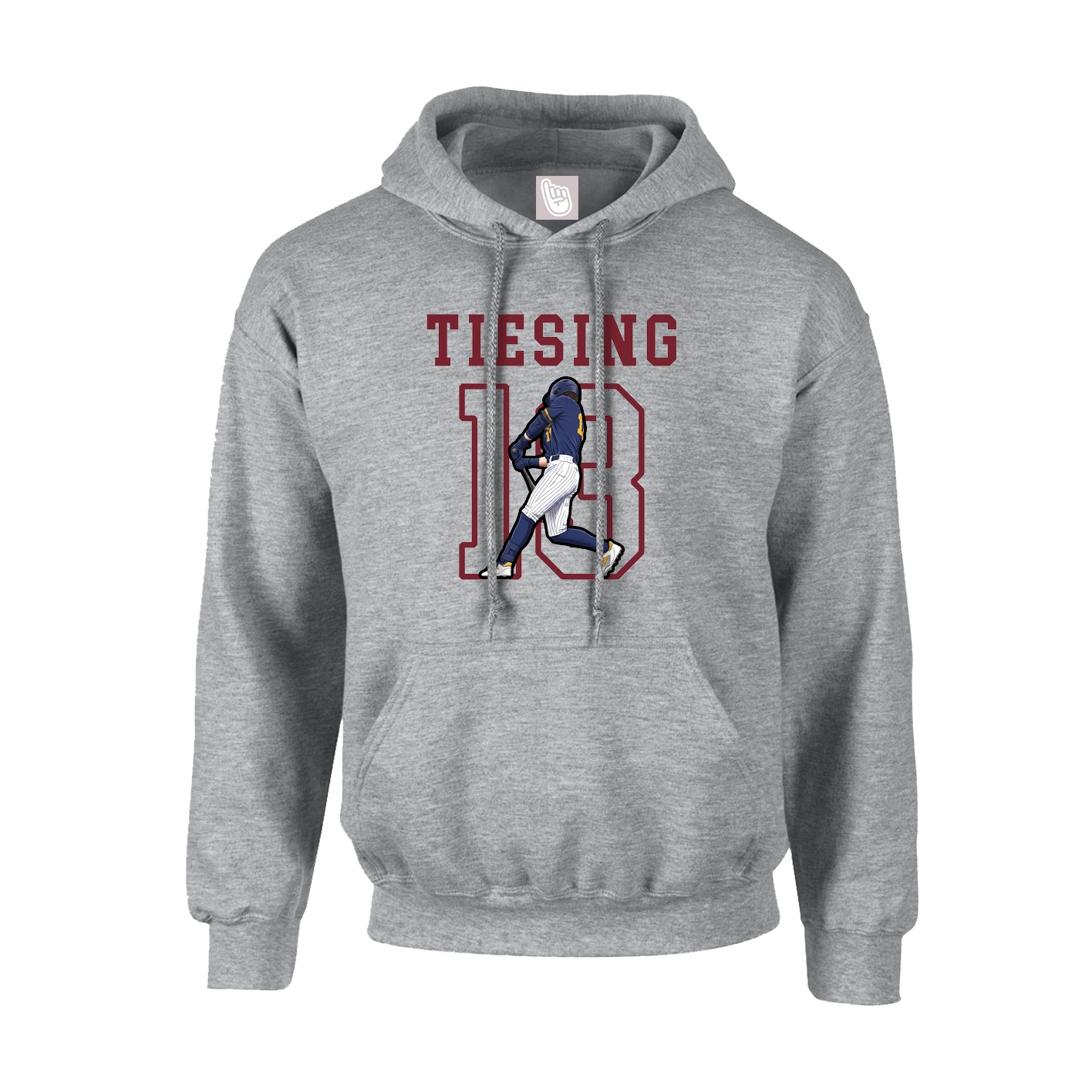 Hoodie — Shirsey in Grey