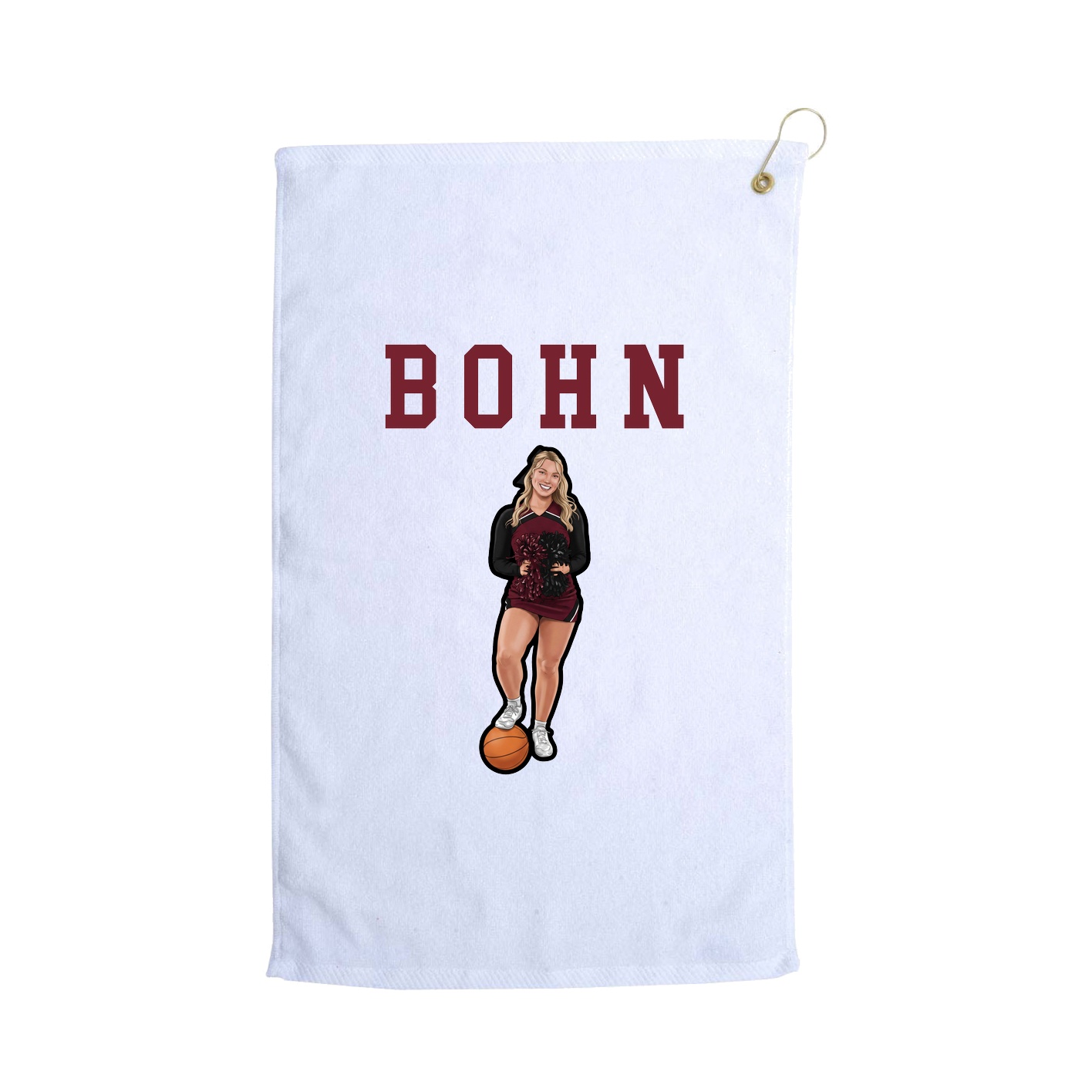 Golf Towel — Shirsey in White