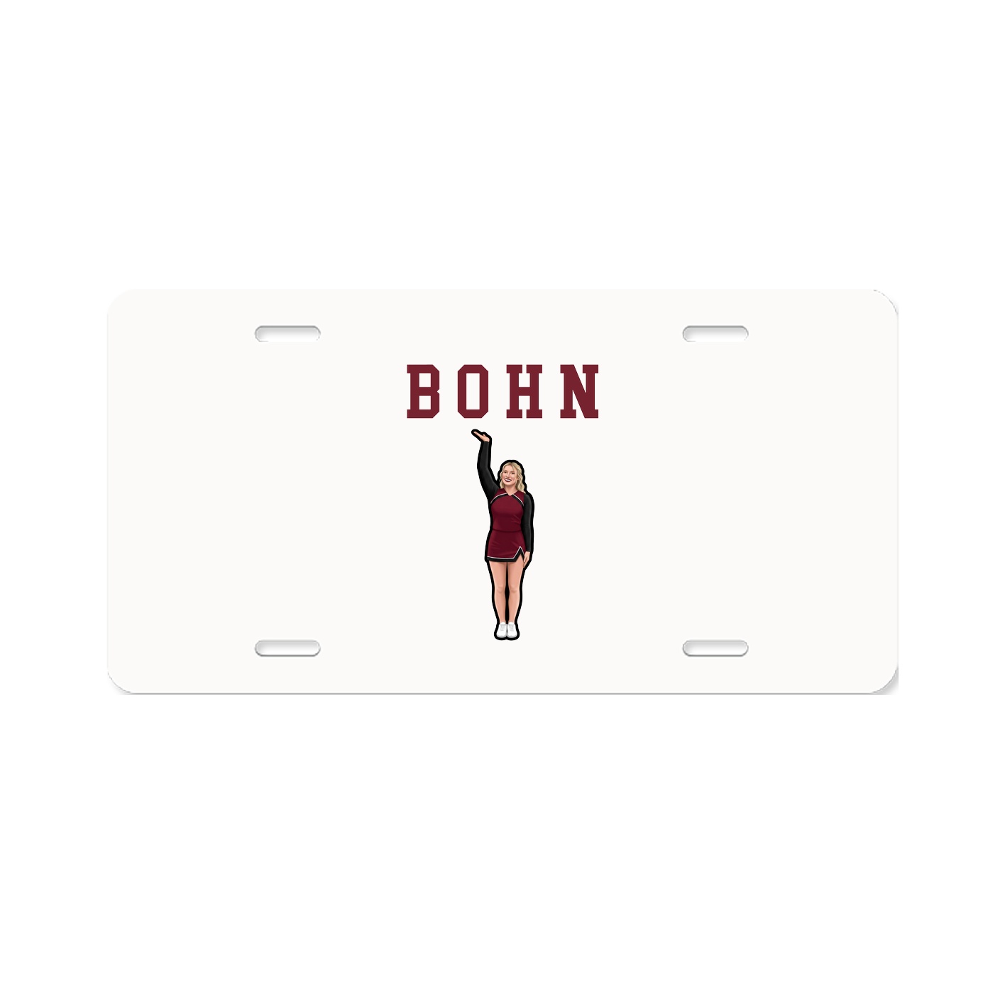 License Plate — Shirsey in Classic
