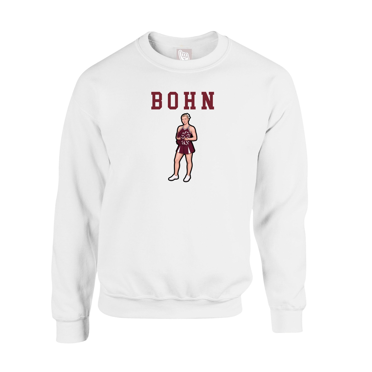 Fleece Crew — Shirsey in White