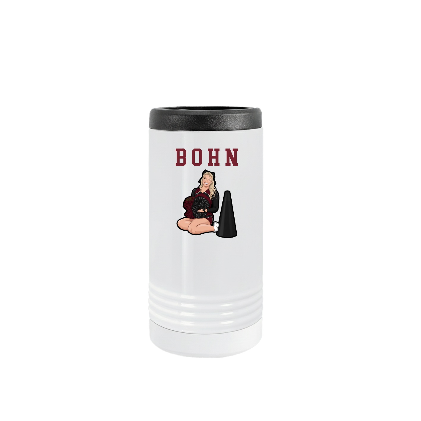 Slim Beverage Holder — Shirsey in White