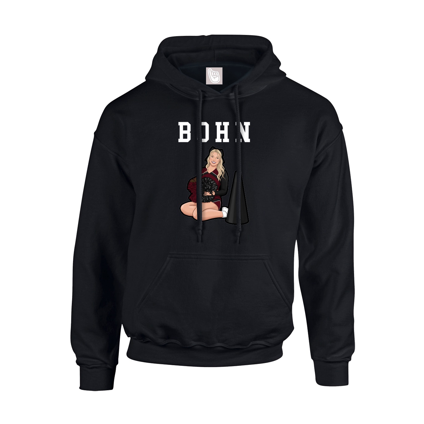 Youth Hoodie — Shirsey in Black