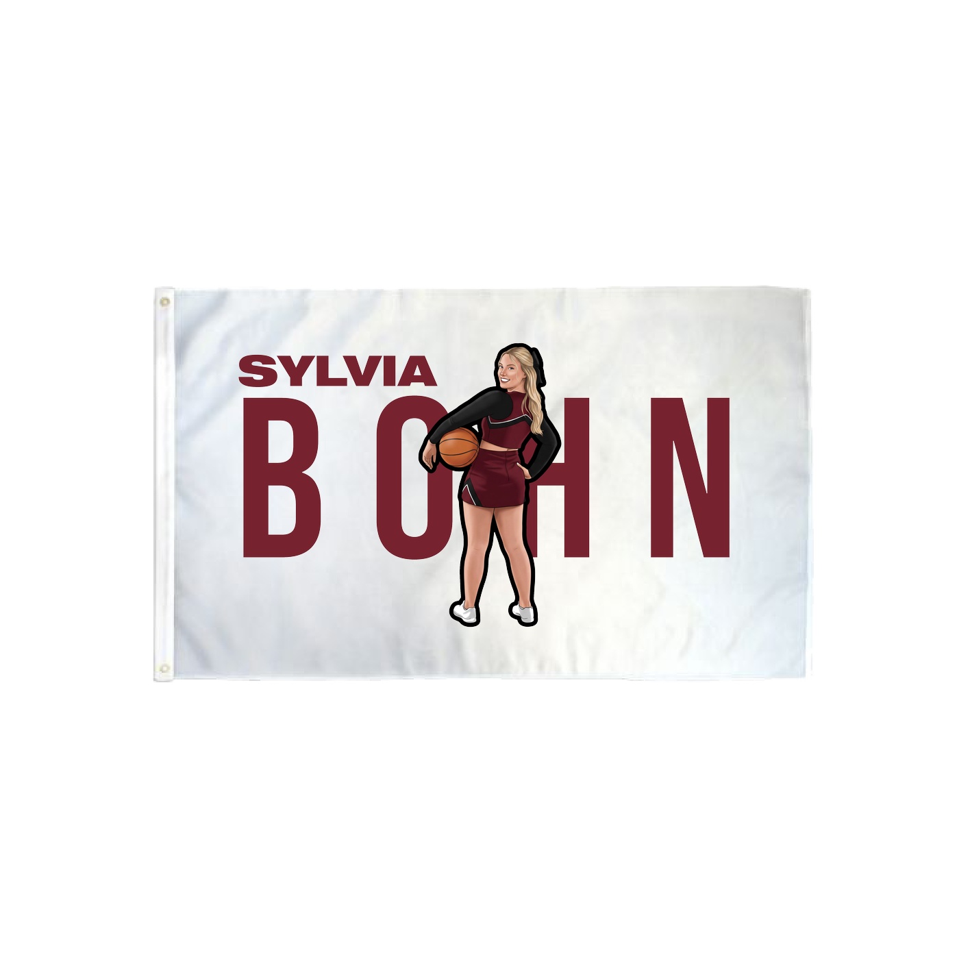 3x5 Flag — Player Name in Classic