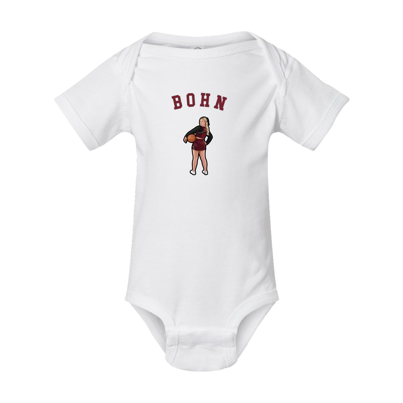 Baby Onesie — Shirsey Arch in White