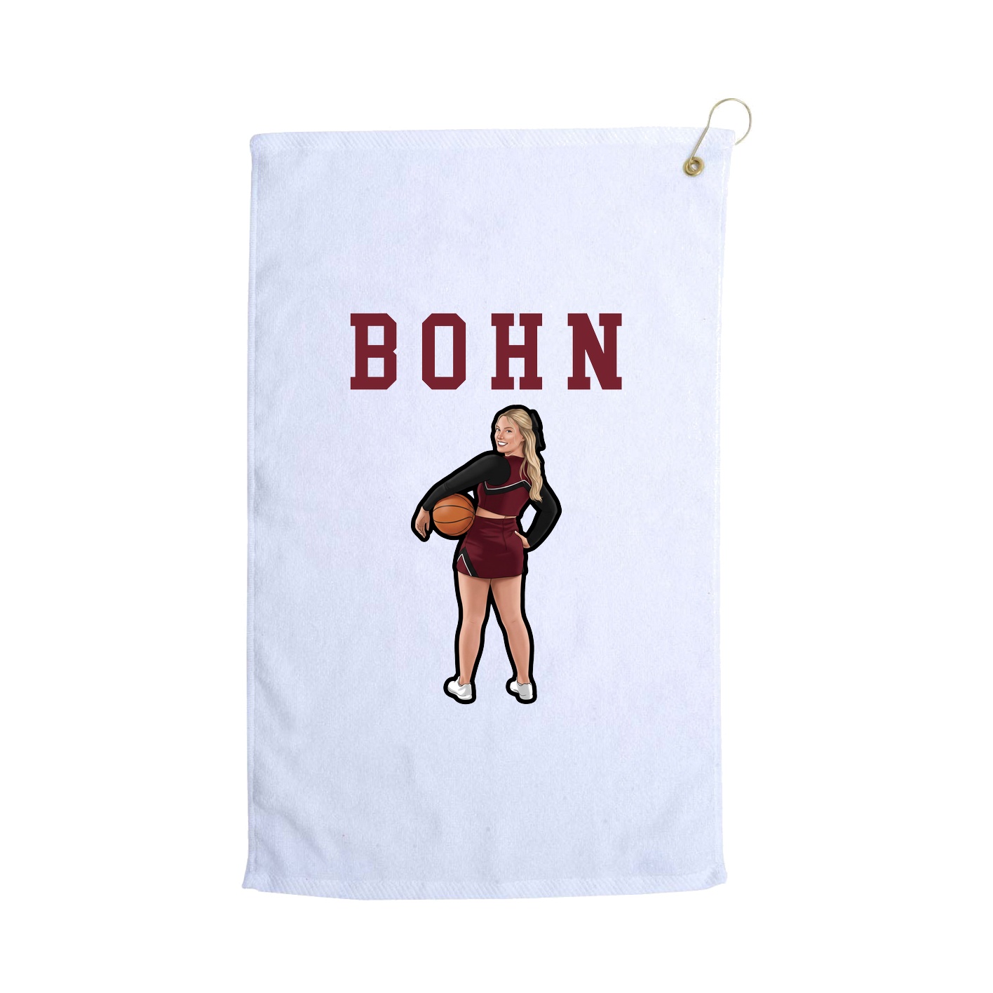 Golf Towel — Shirsey in White
